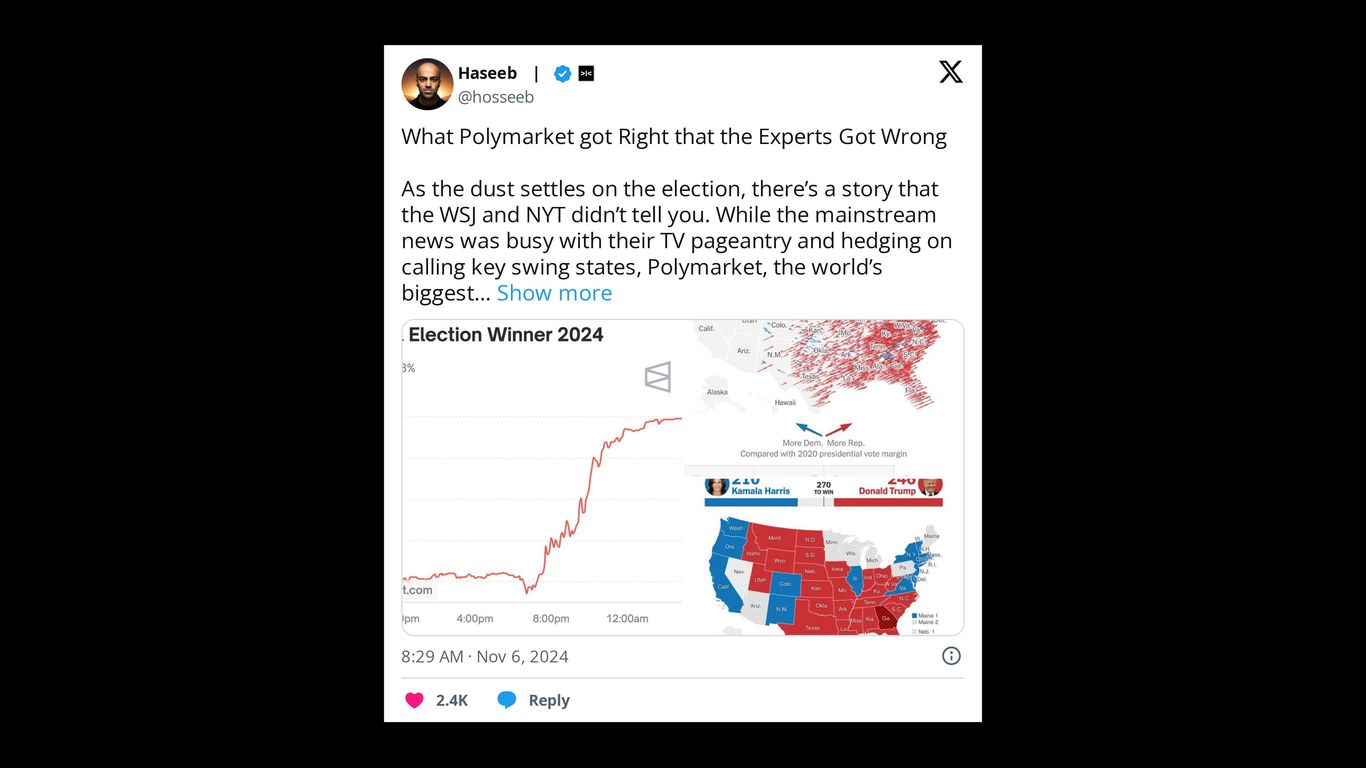 Prediction markets victorious