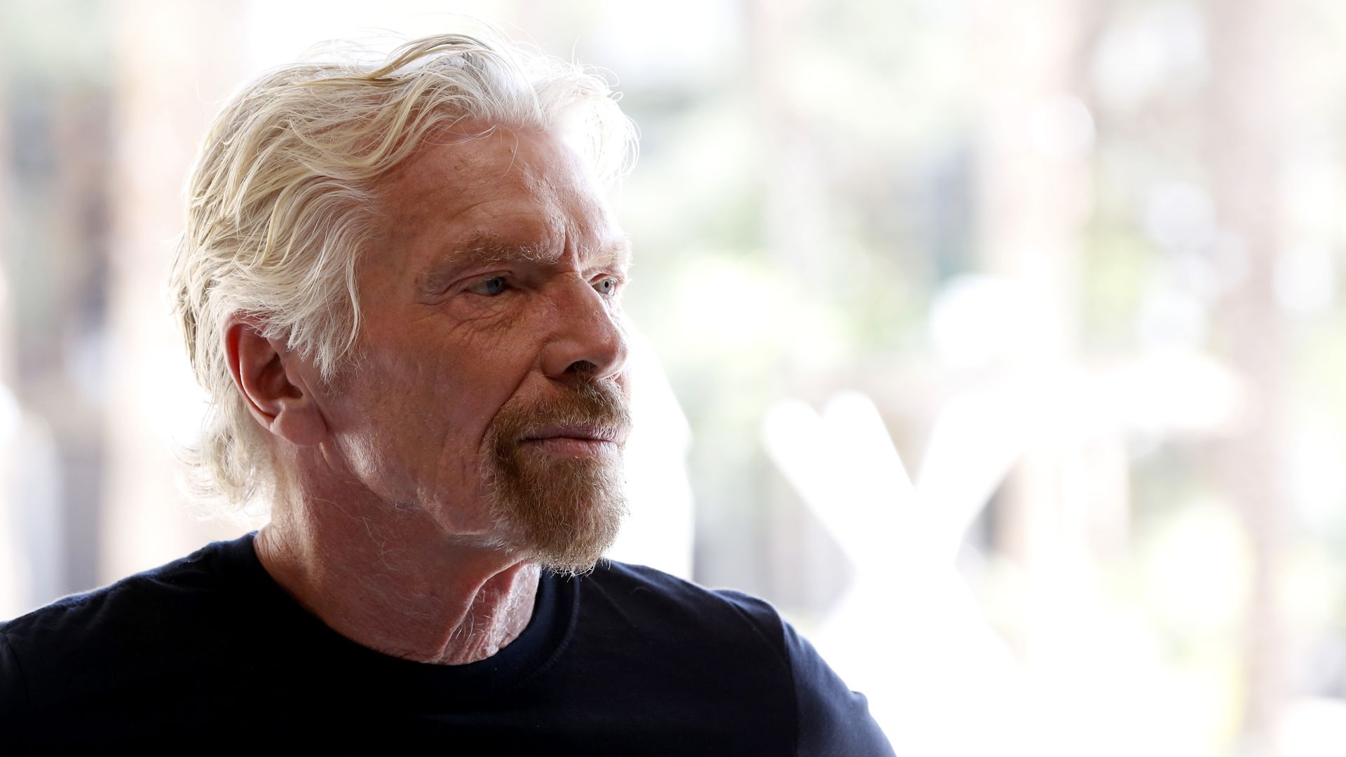 Richard Branson speaking in Las Vegas in June 2021.