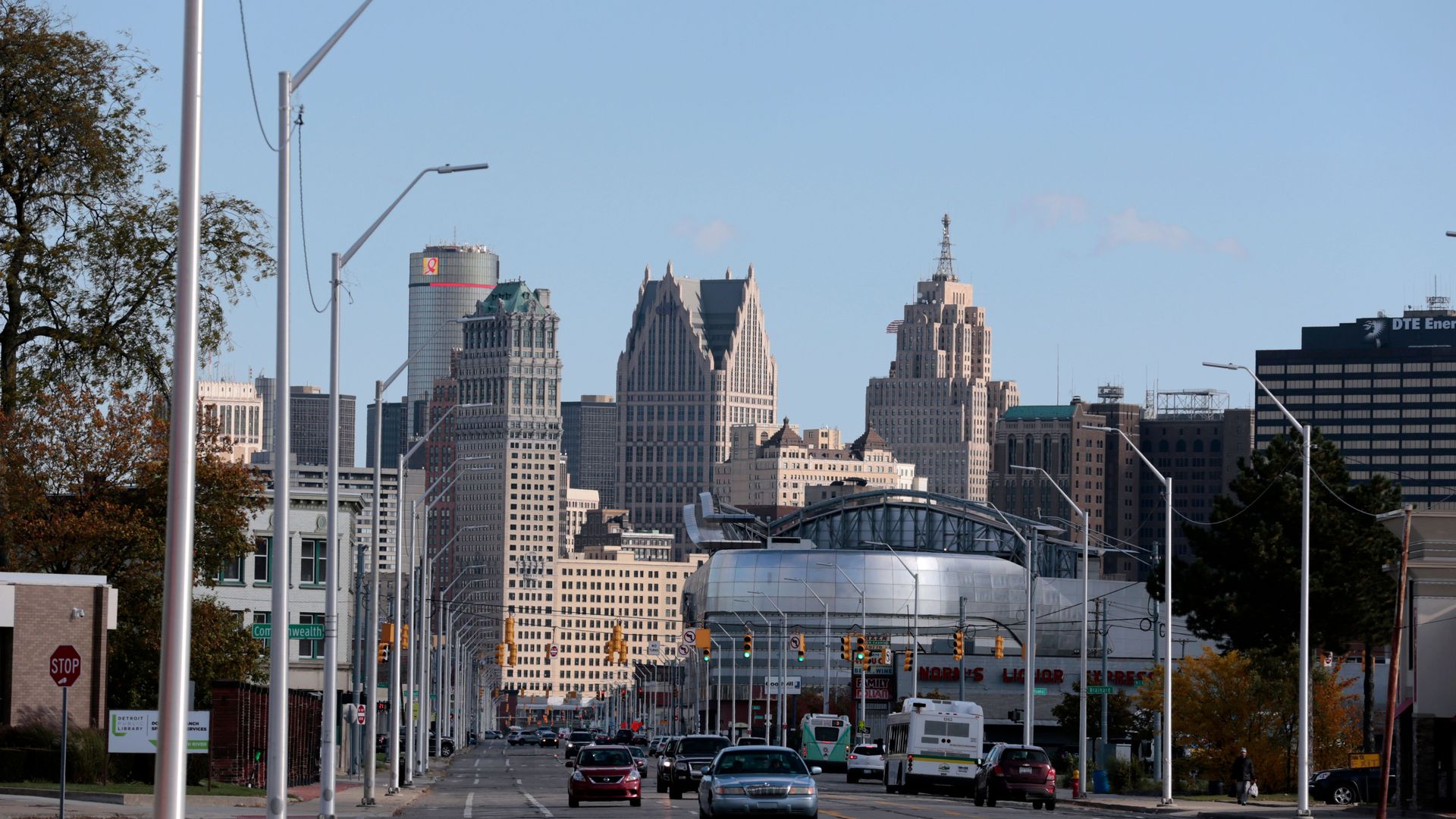 detroit skyline