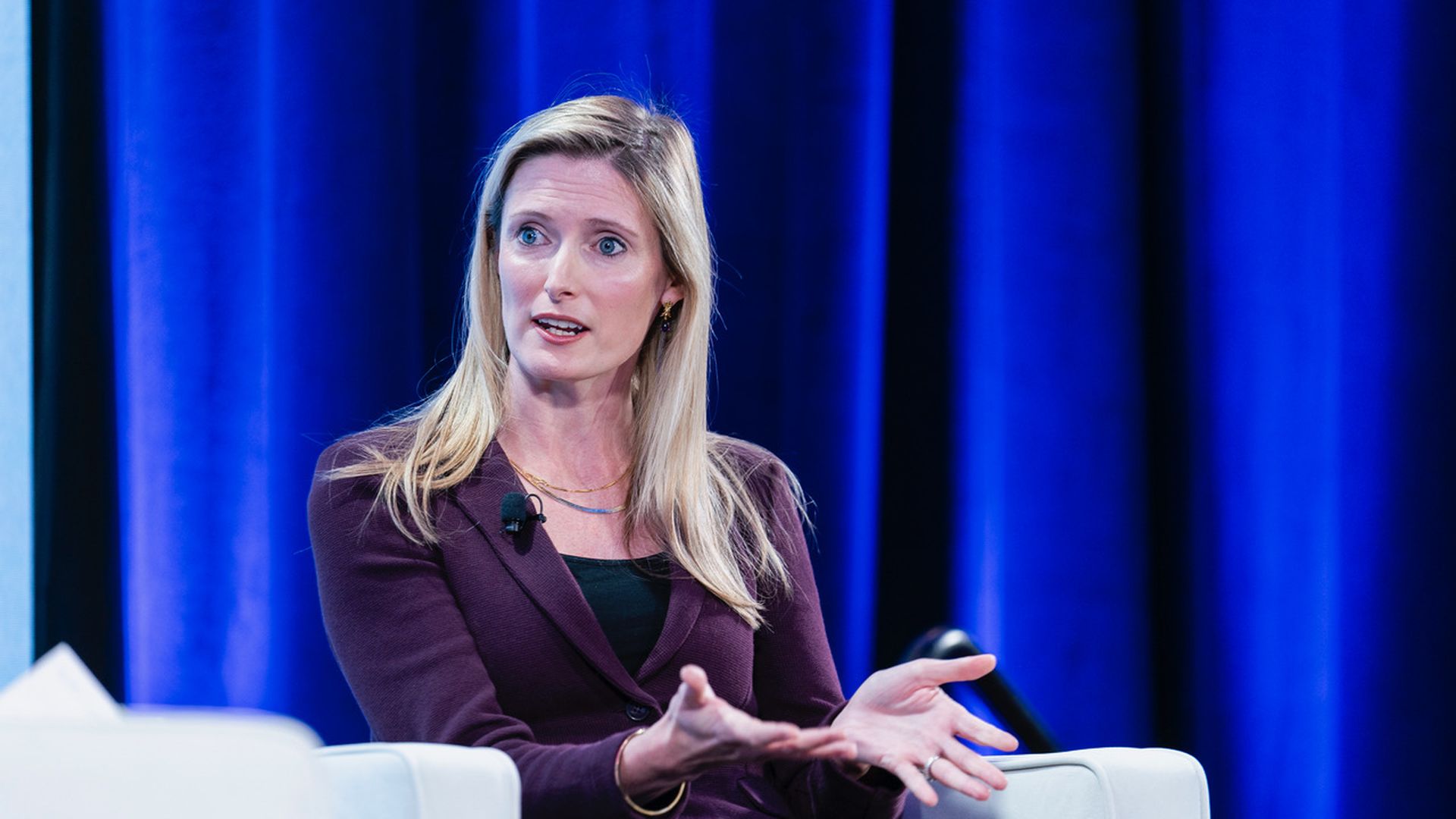 Alexandra Reeves Givens at the Axios AI+ Summit in DC