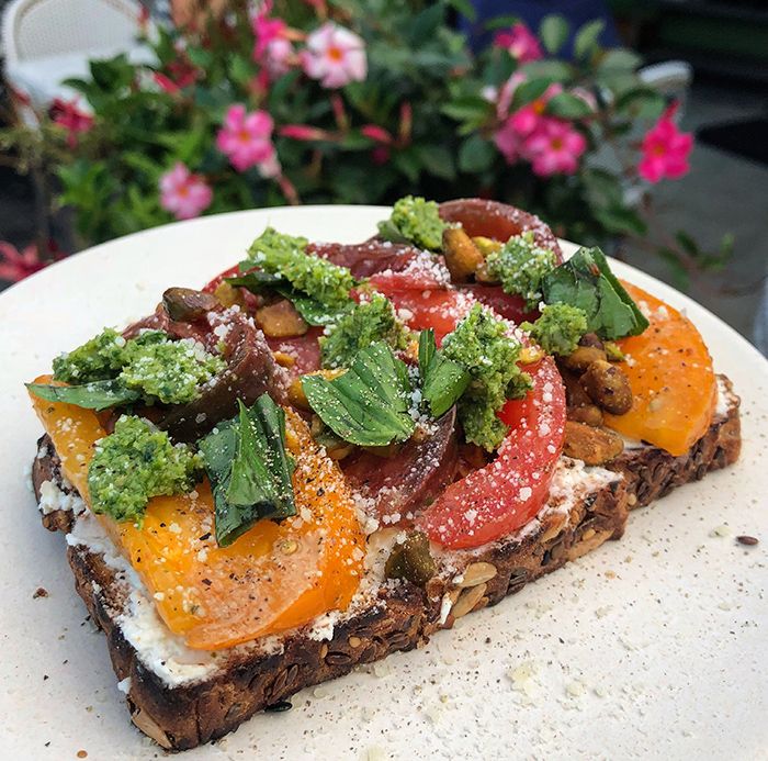 Tomato Toats at flower child charlotte