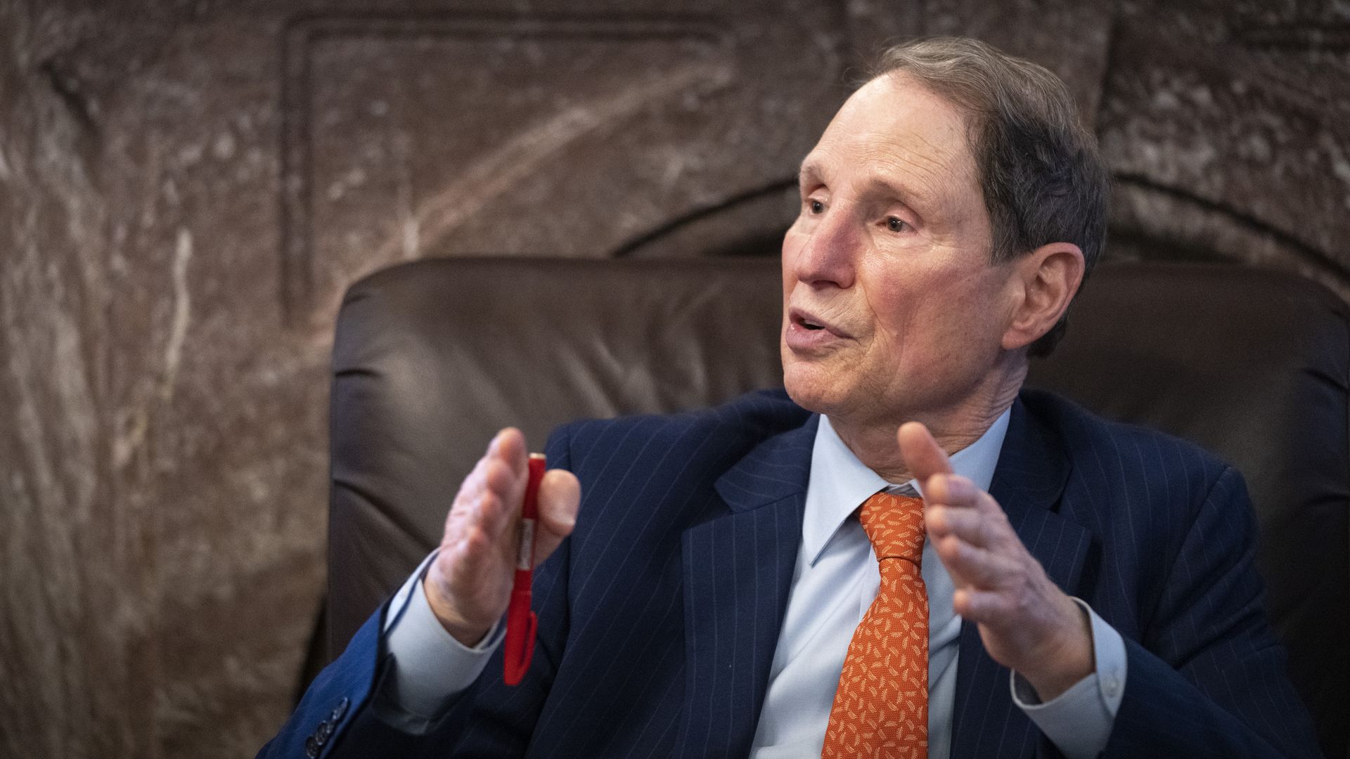 Sen. Ron Wyden at the Capitol