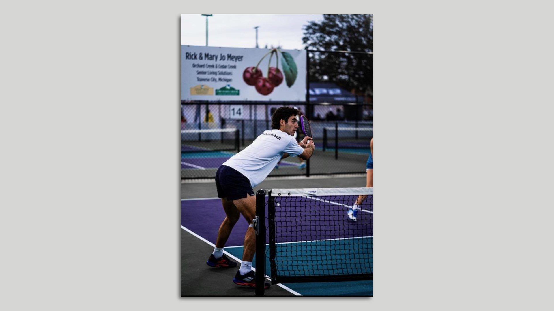 Pro pickleballer Richard Livornese Jr.