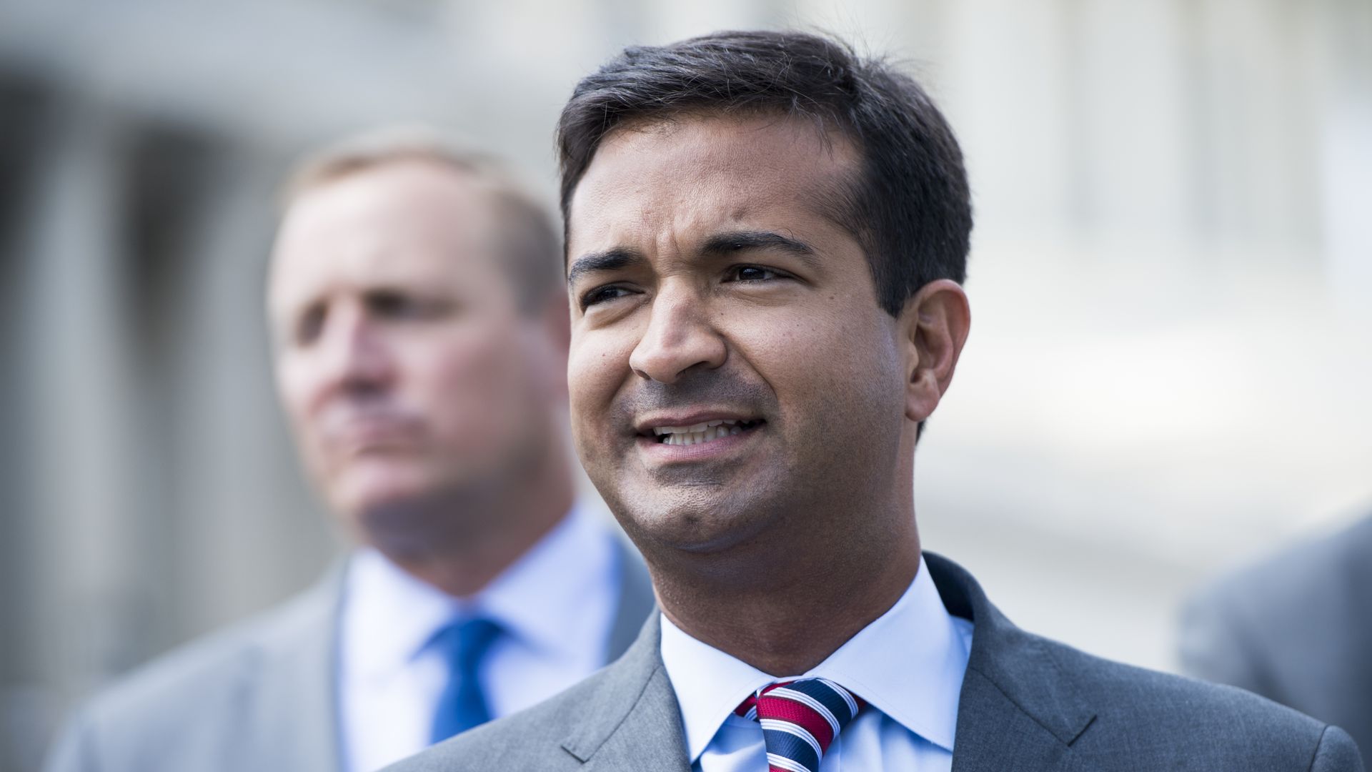 Rep. Carlos Curbelo speaks at a press conference