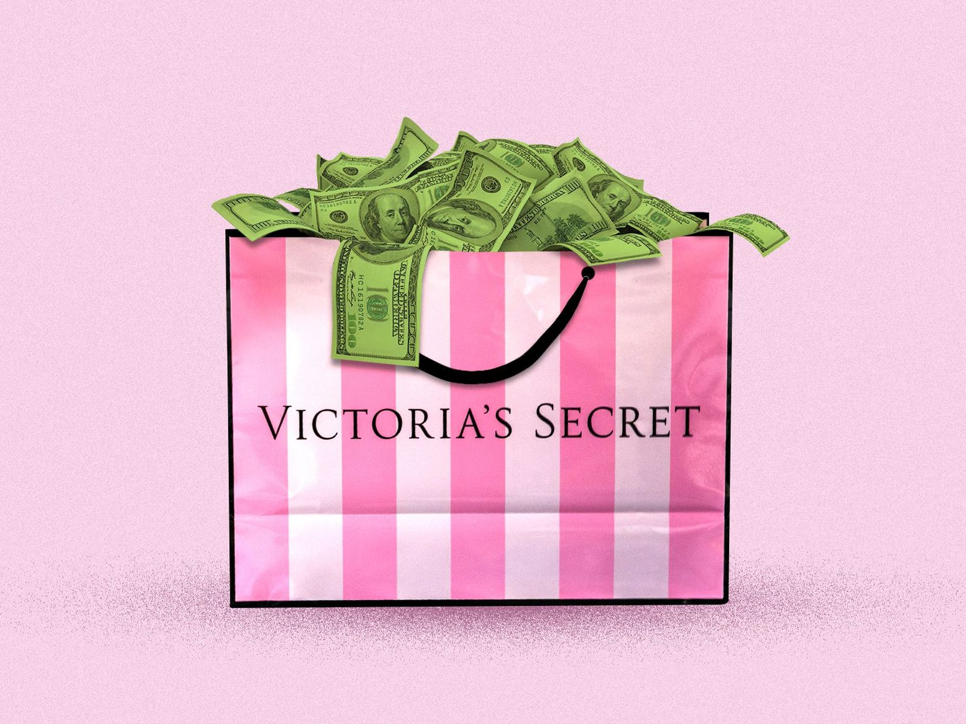 shopping victoria secret bag