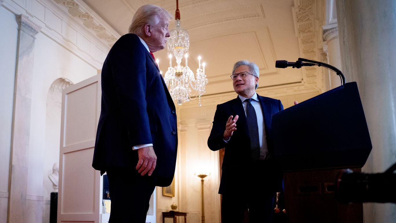 Trump to allow certain Nvidia chip sales to China for 25% U.S. cut