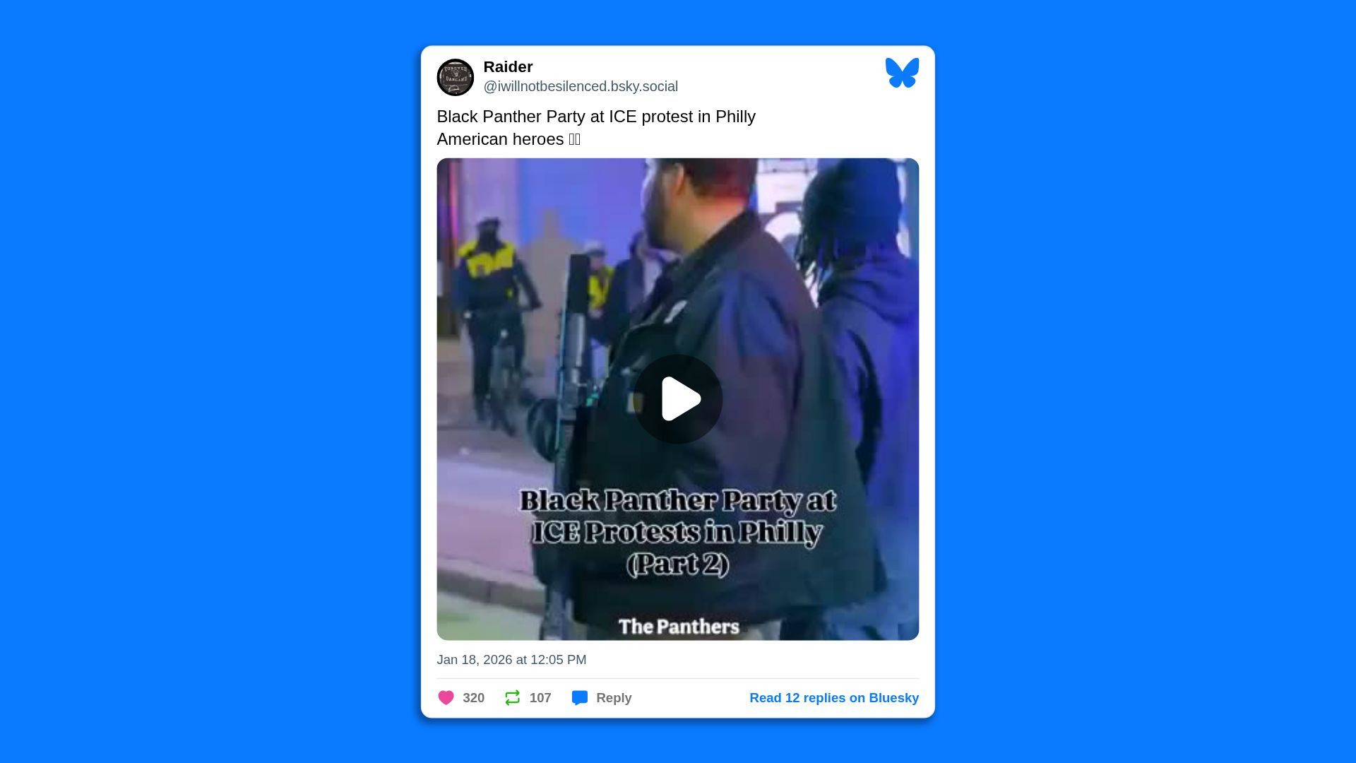 Brown Berets and Black Panther imagery resurface amid stepped-up ICE enforcement