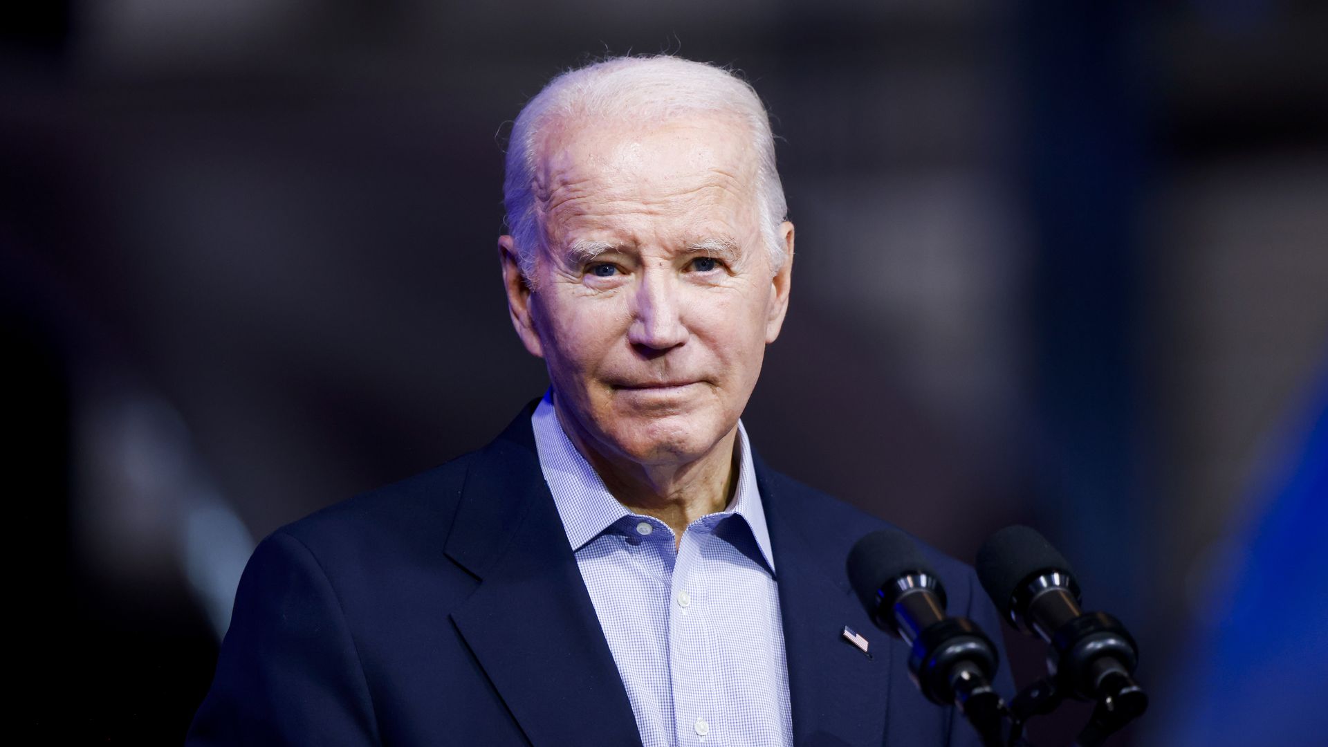 President Biden speaks at an event in Pueblo in November. Photo: Michael Ciaglo/Getty Images