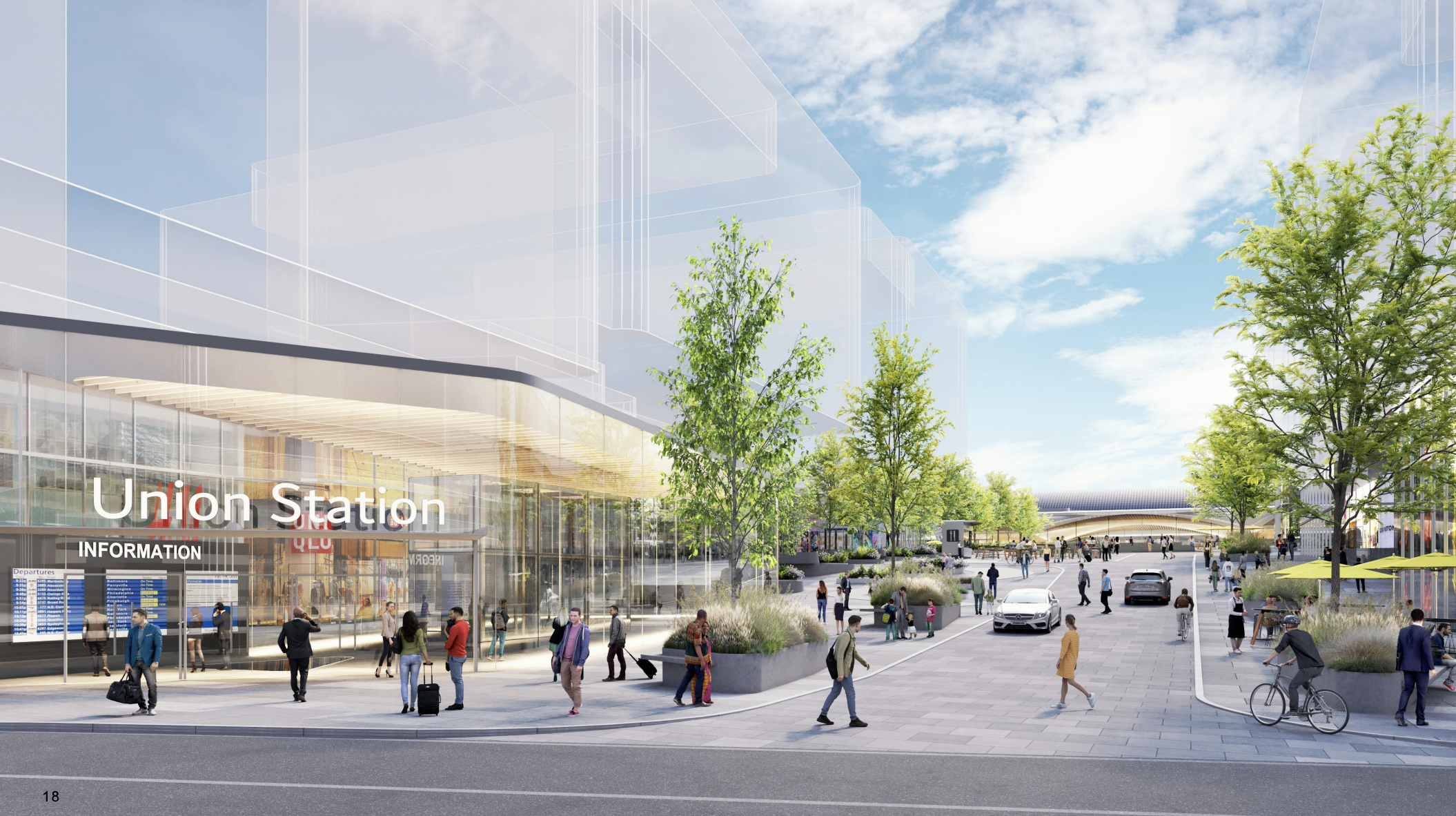 New additional Union Station entrance