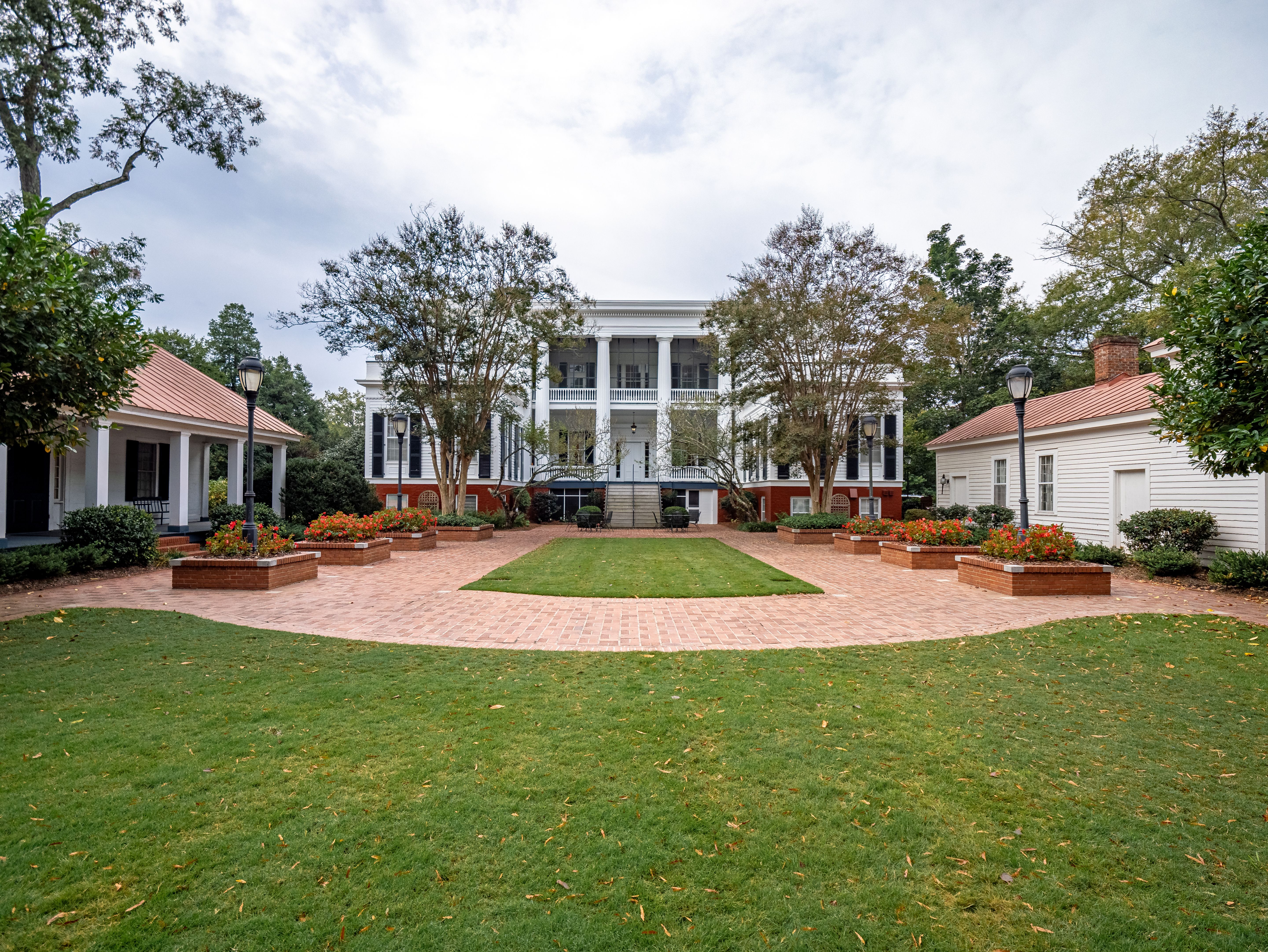 View of home from the garden.