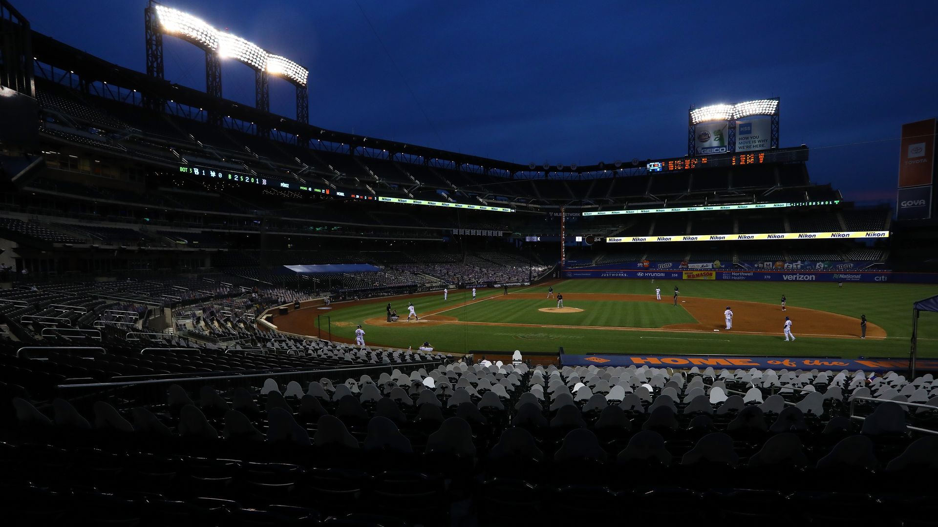 Citi Field in New York City on July 30.
