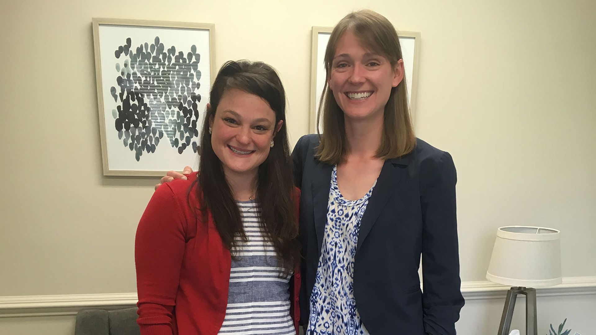 Melissa Elder and Annie Goldsmith