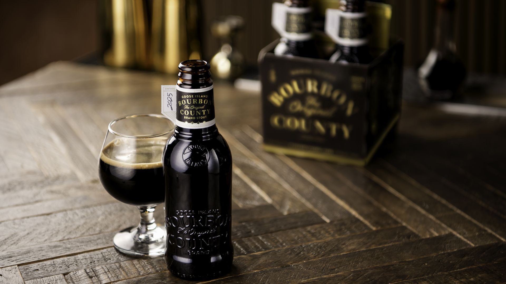 Goose Island's Bourbon County Brand Stout. Photo: Courtesy of Goose Island