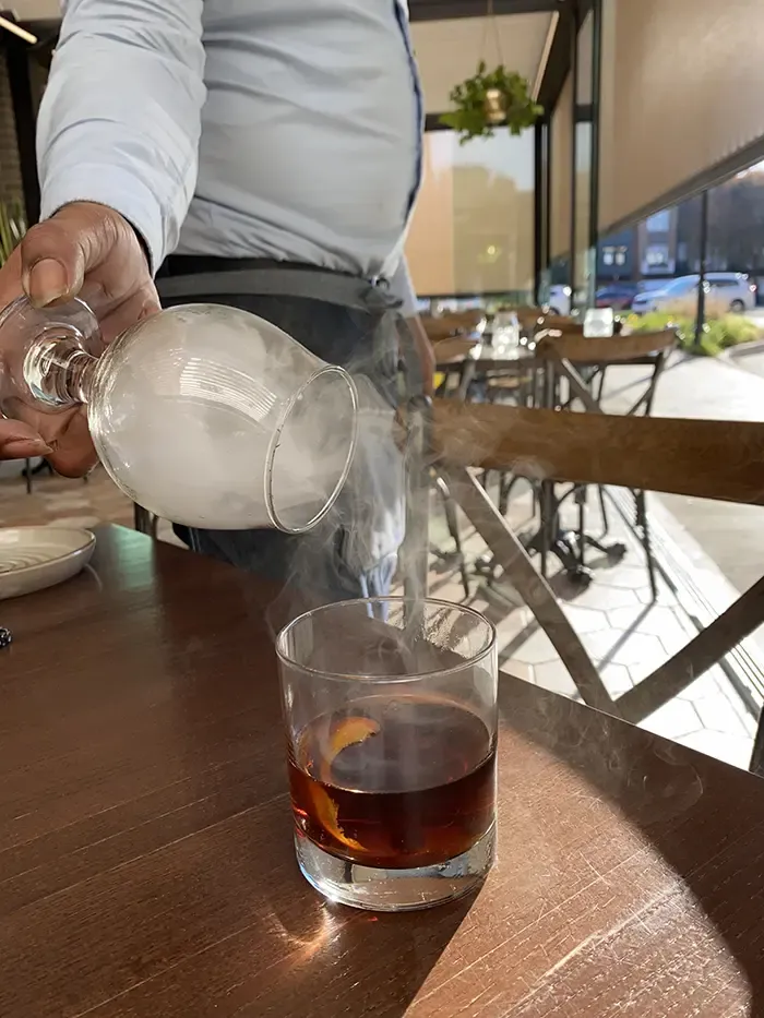 smokey old fashioned link pin