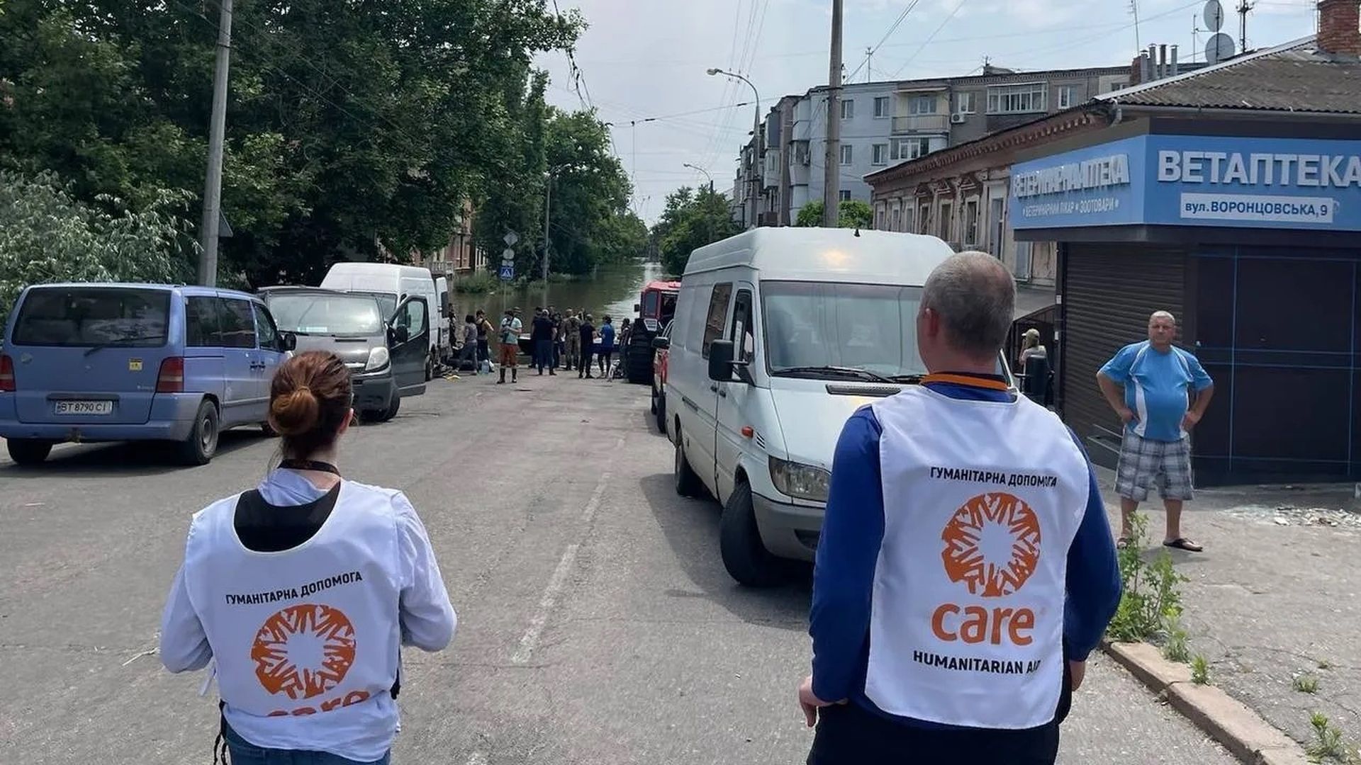 CARE provides lifesaving support in Ukraine. Photo: CARE