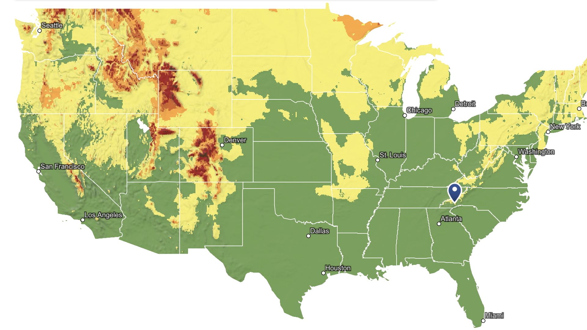 Fall colors predictions for Sept. 25 show much of the Colorado mountains at peak foliage