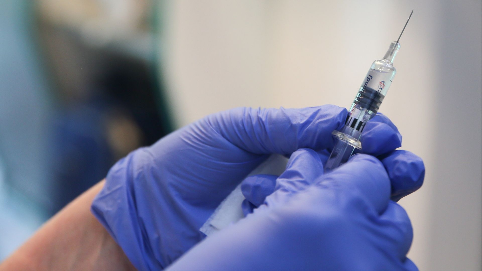 A flu vaccine.