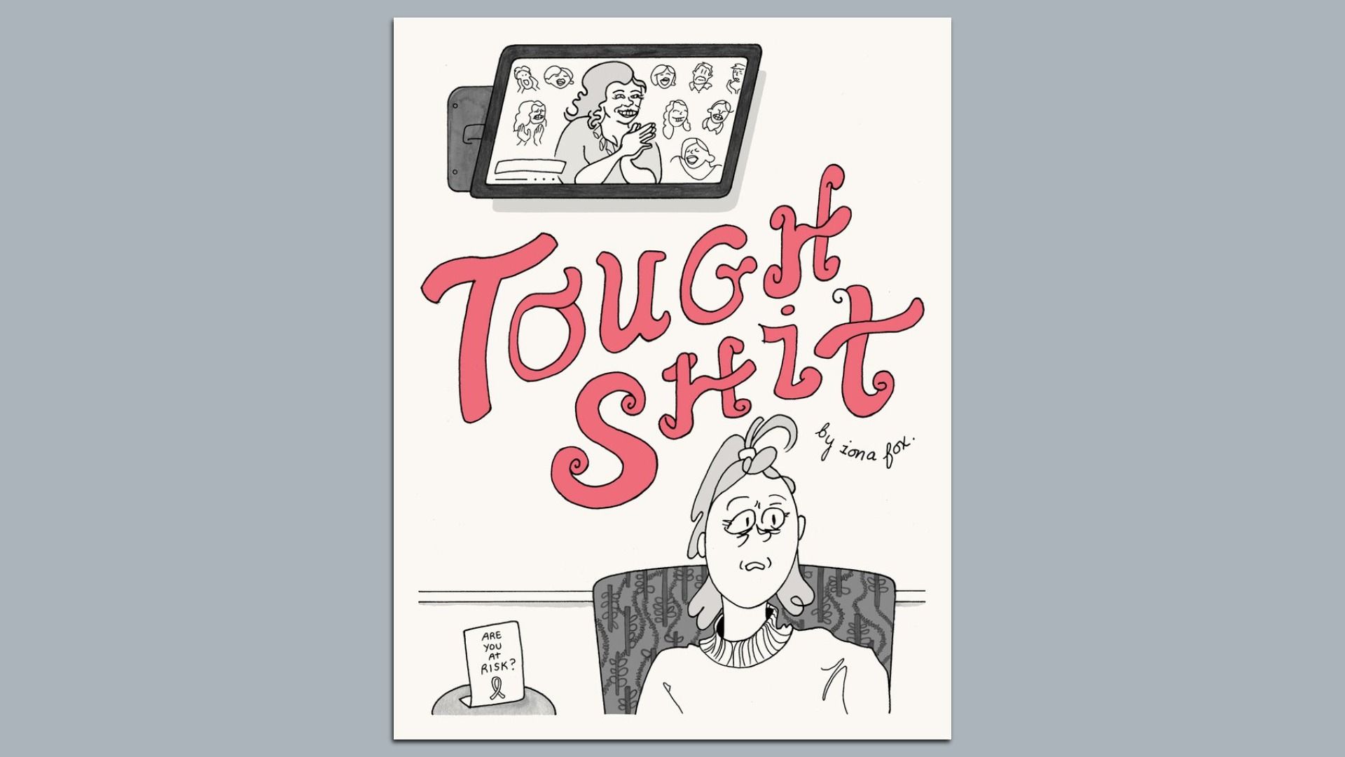 Comic book cover that reads Tough Shit in red type.