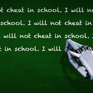 Blue books make a comeback at colleges in the AI era. Why not "chisels," critic mocks