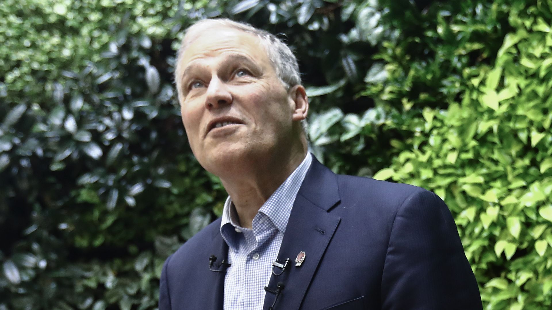 Democratic presidential candidate and Washington Governor Jay Inslee.