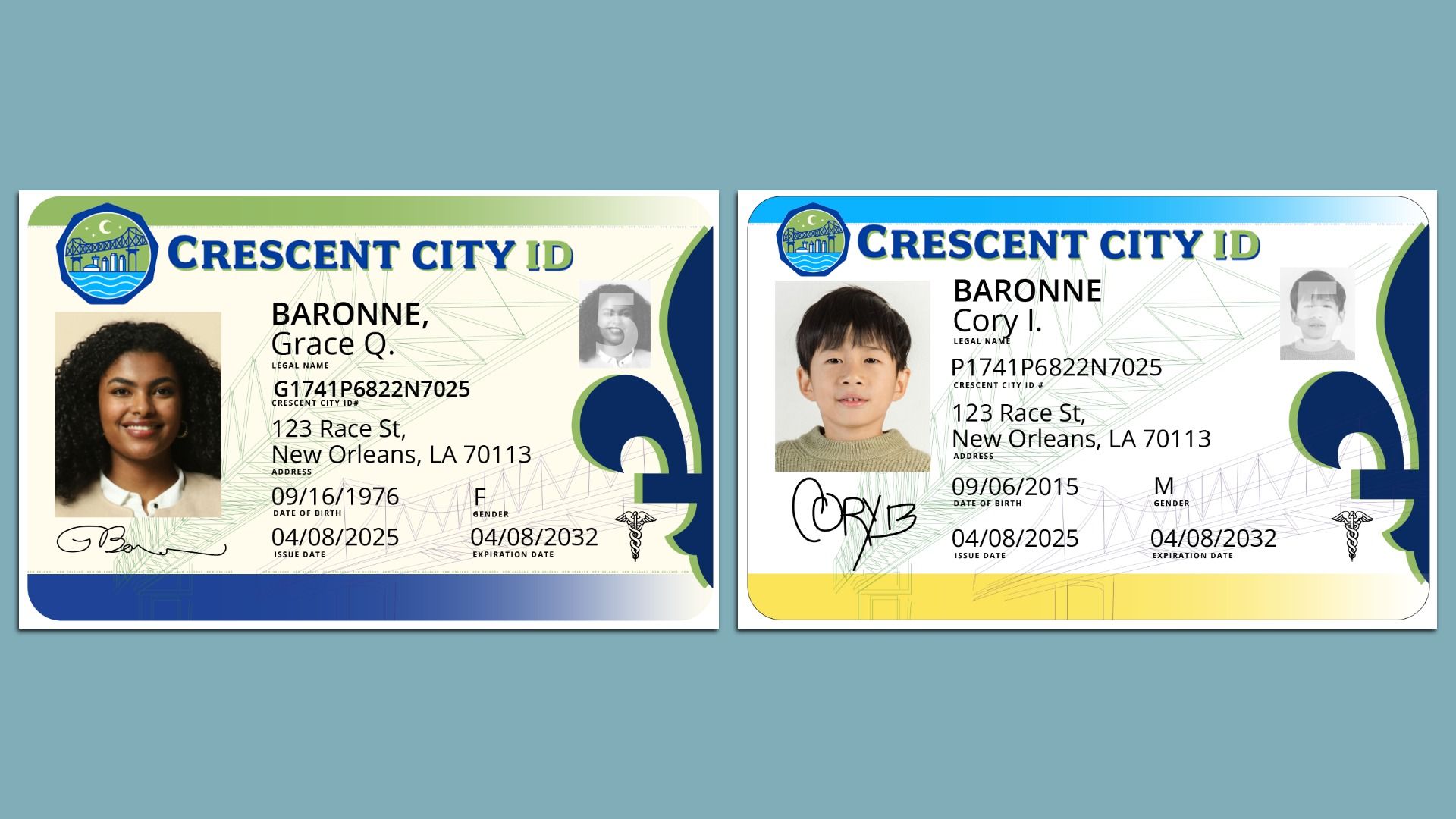 エイメス IDカード How New Orleans' new Crescent City ID will work - Axios New Orleans