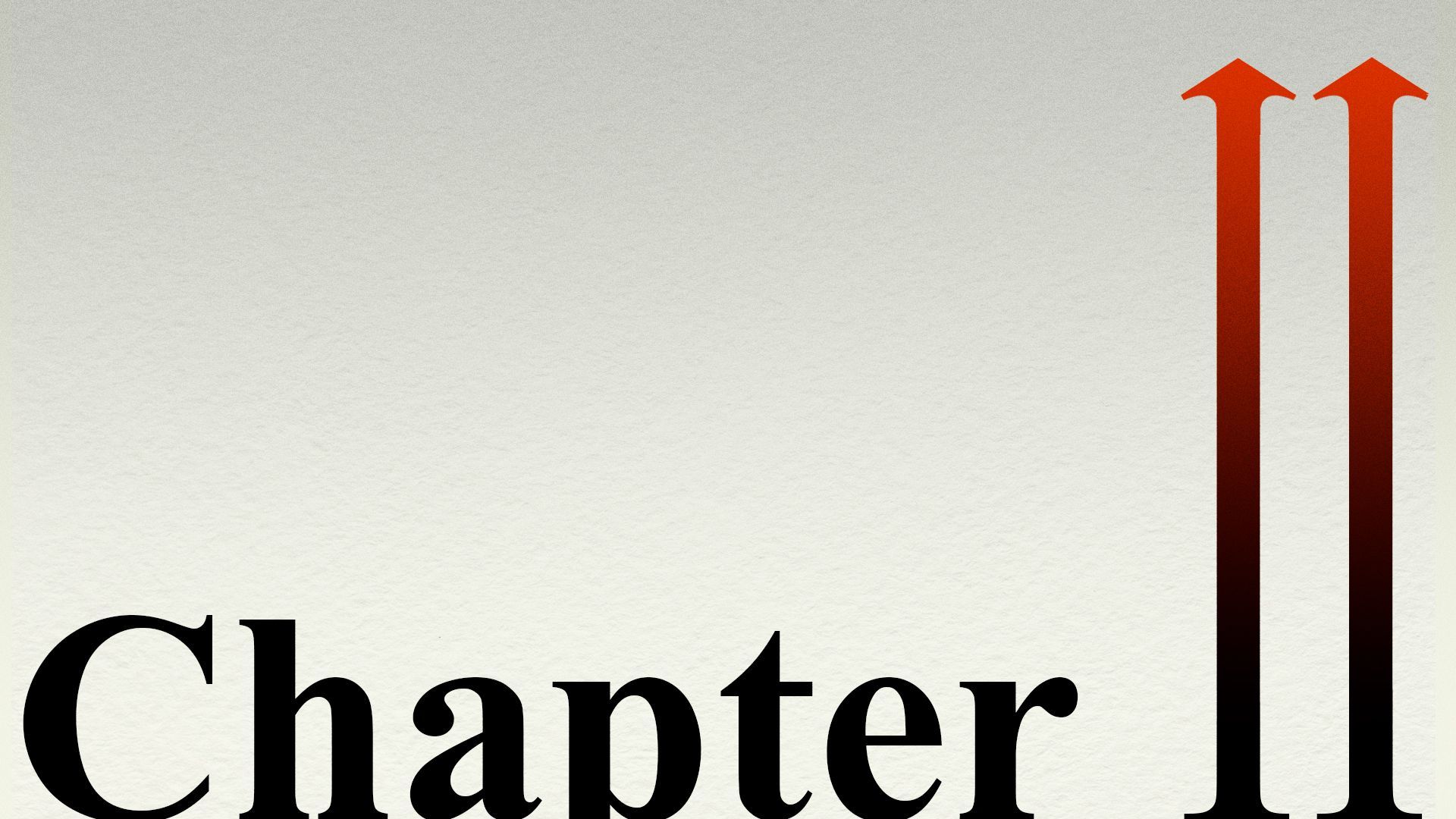Illustration of the words "Chapter 11" with "11" stretched upward with arrows on top.