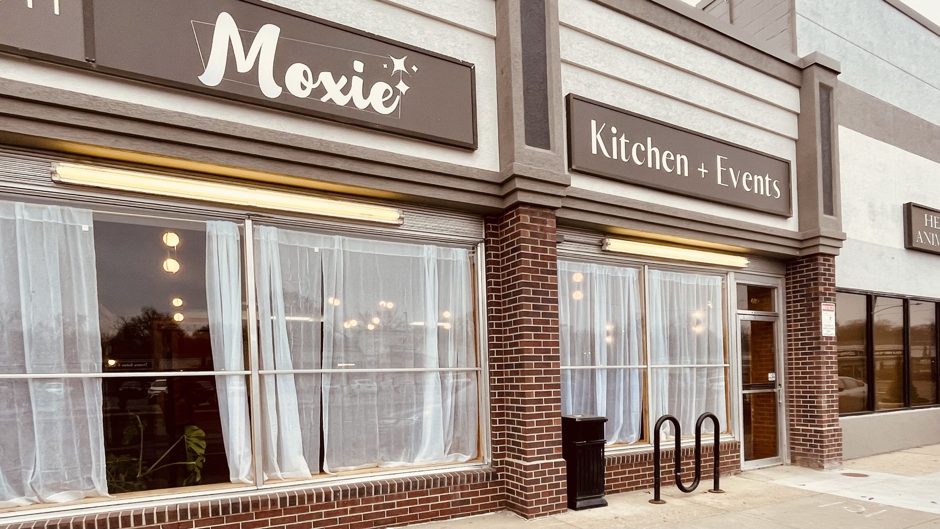 A photo of Moxie Kitchen + Events' store.