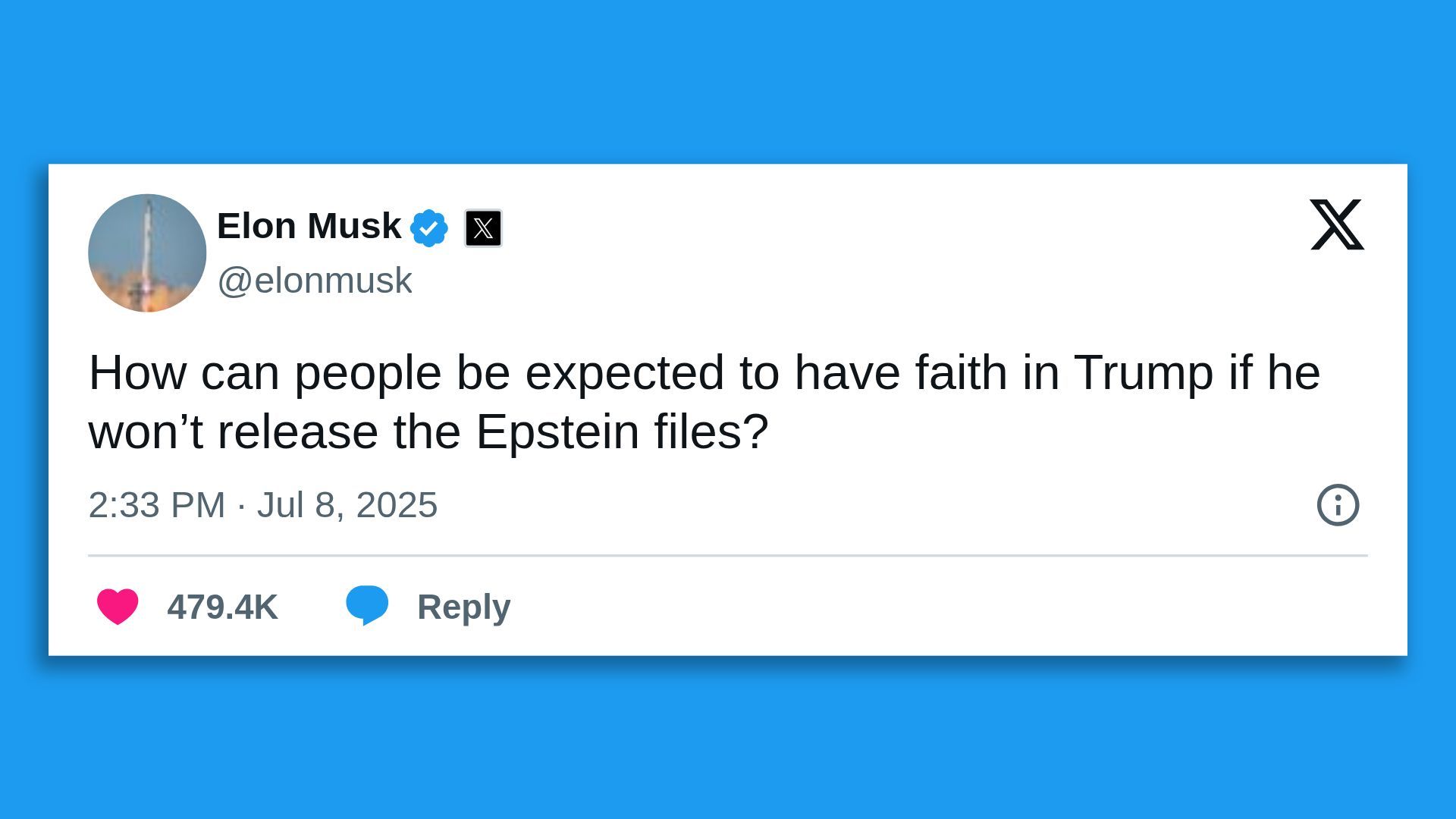 Elon Musk tweet