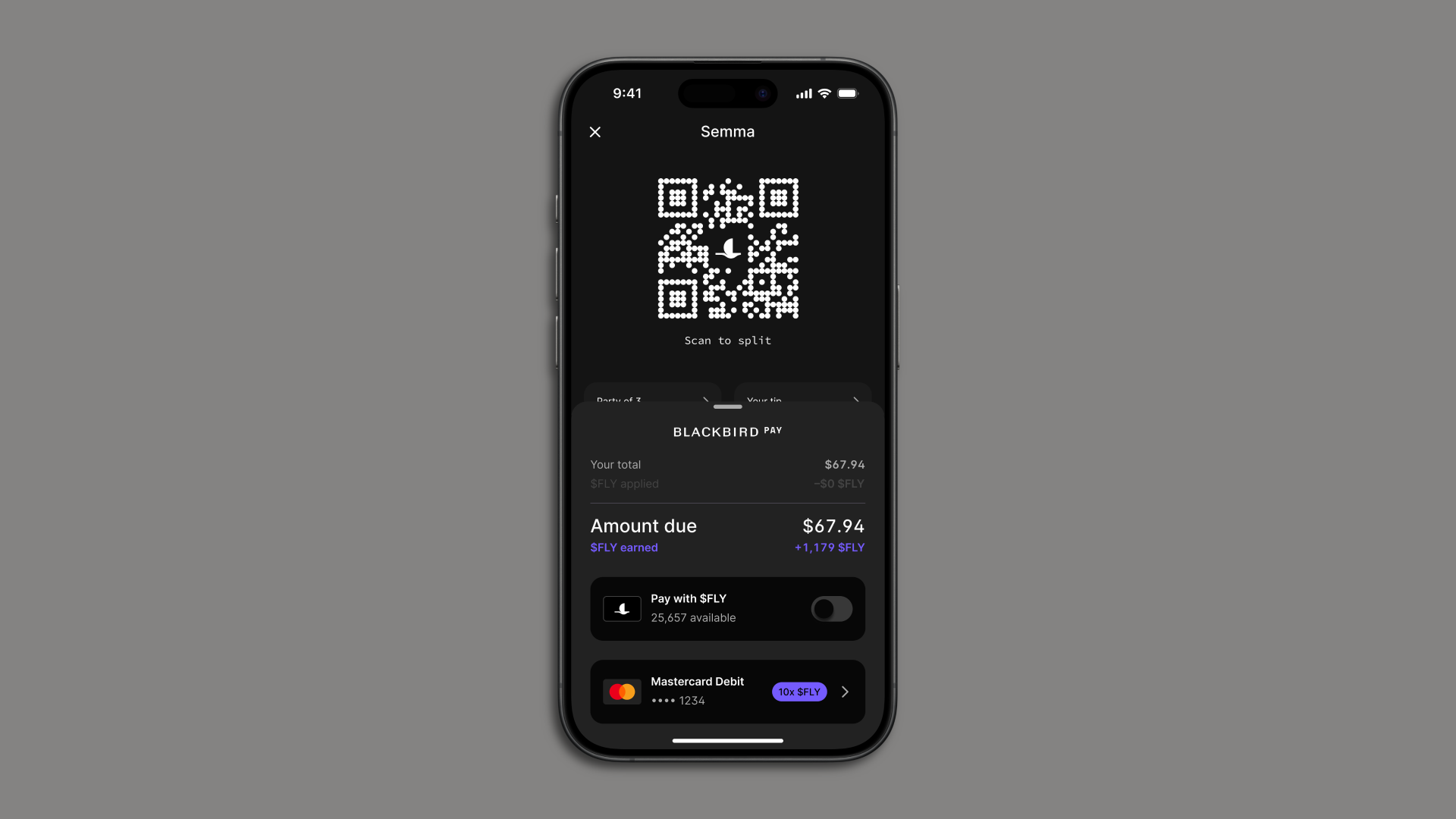 A screenshot showing Blackbird Pay. Image: Courtesy Blackbird Labs
