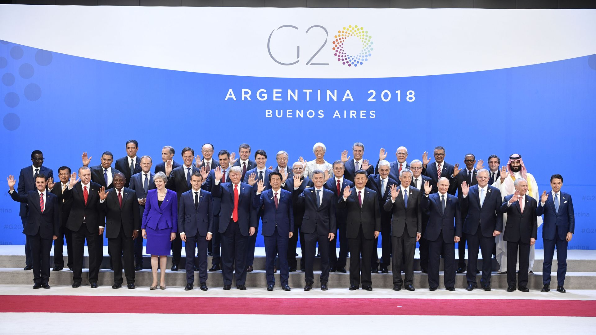 Leaders at the G20 Summit