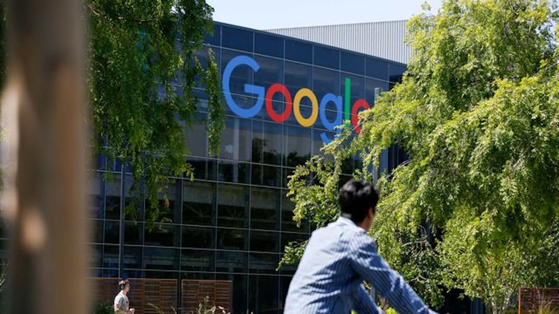 Photo of Google headquarters.