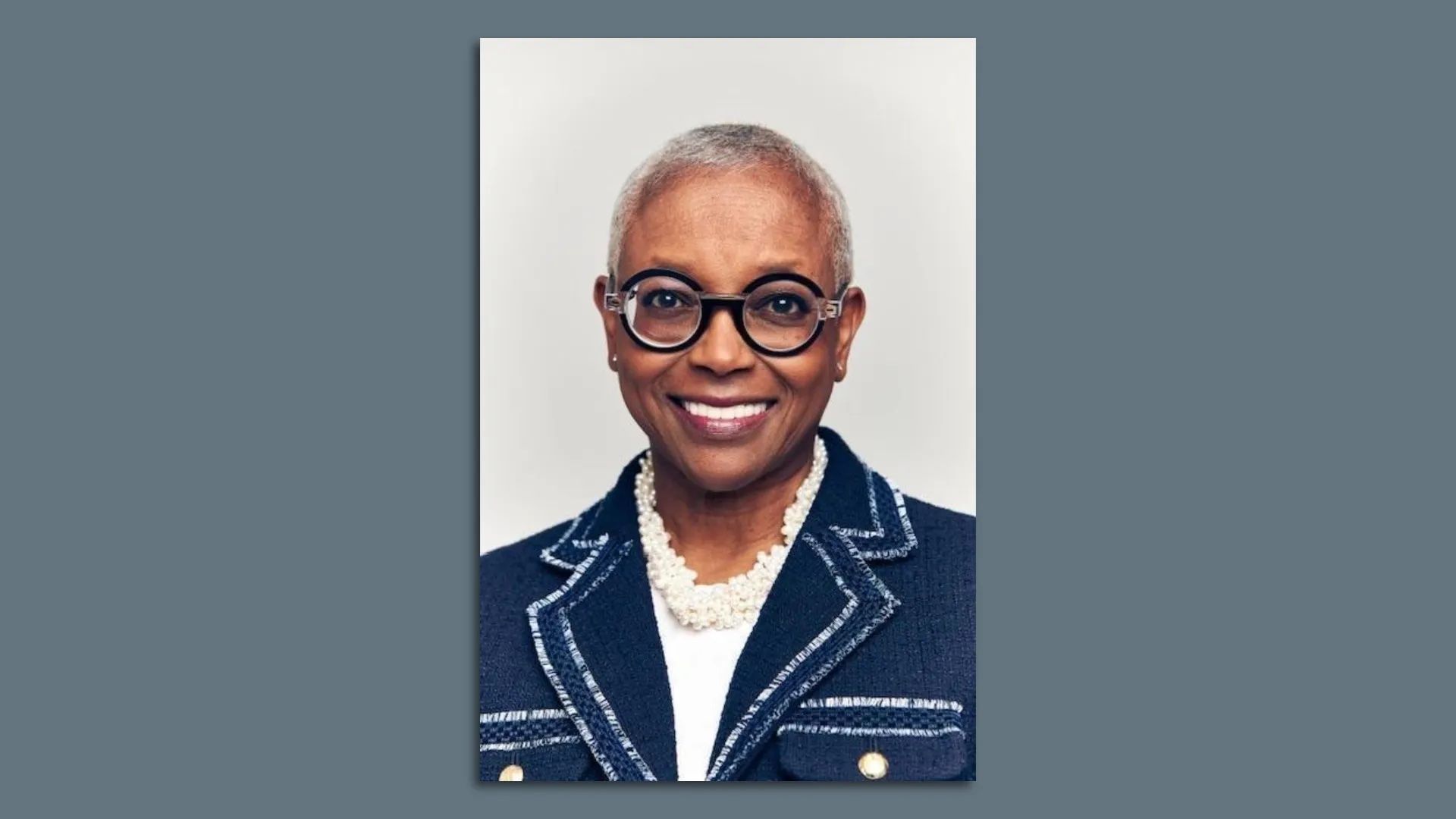 A portrait of Fisk president Clark.