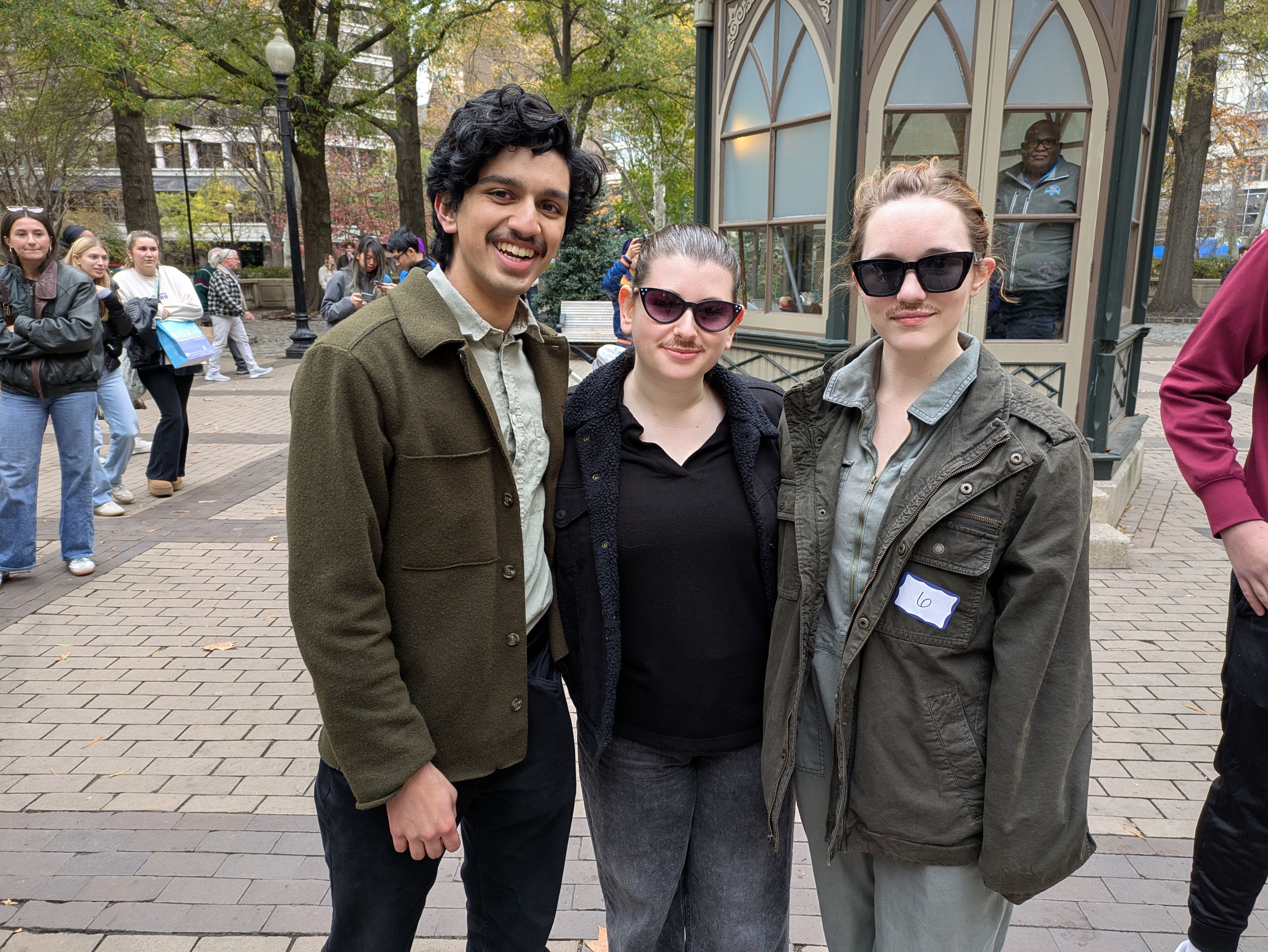 Nishanth Bhargava, Luiza Sulea, and Ellie Clark