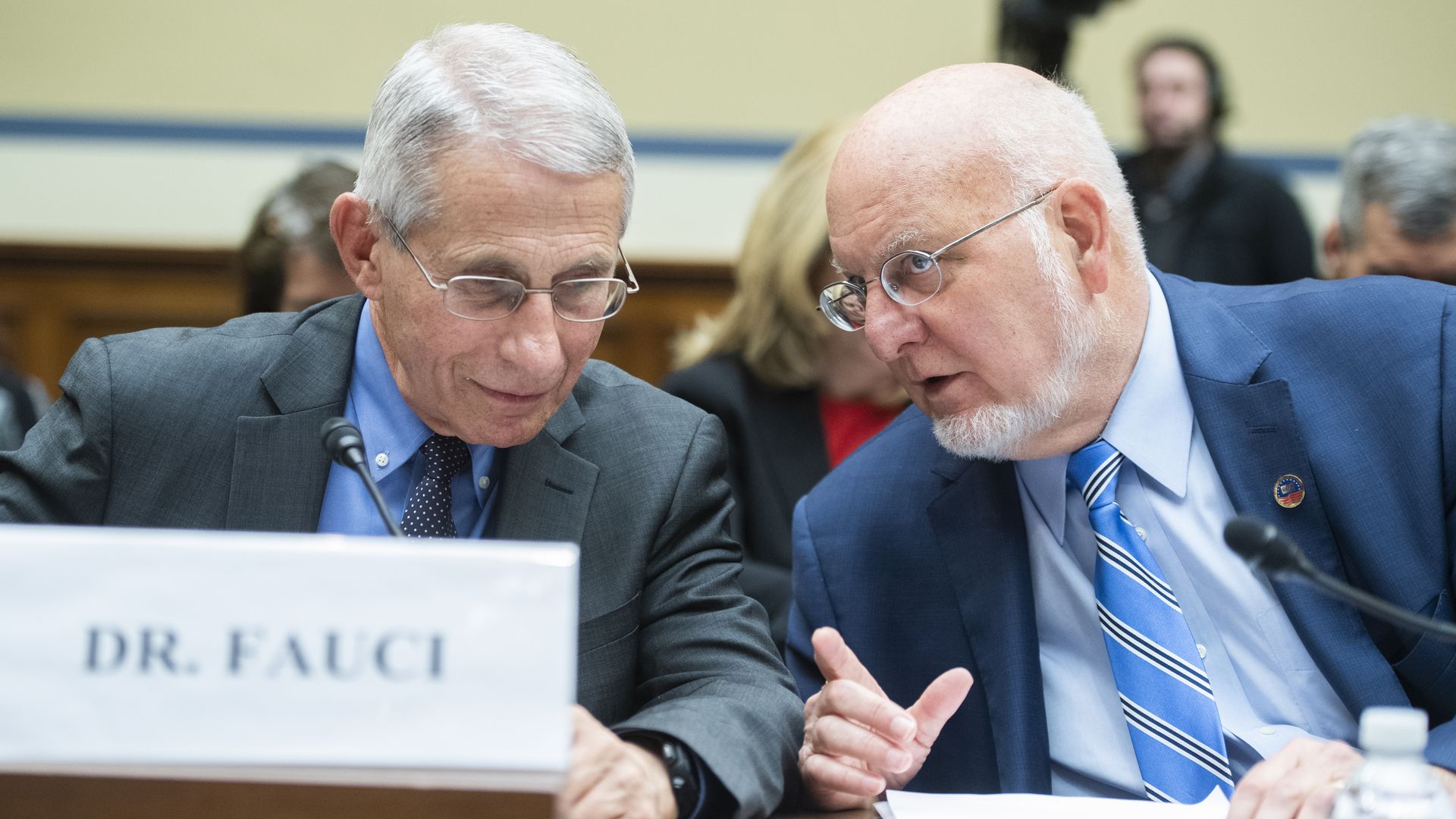 Fauci and Redfield