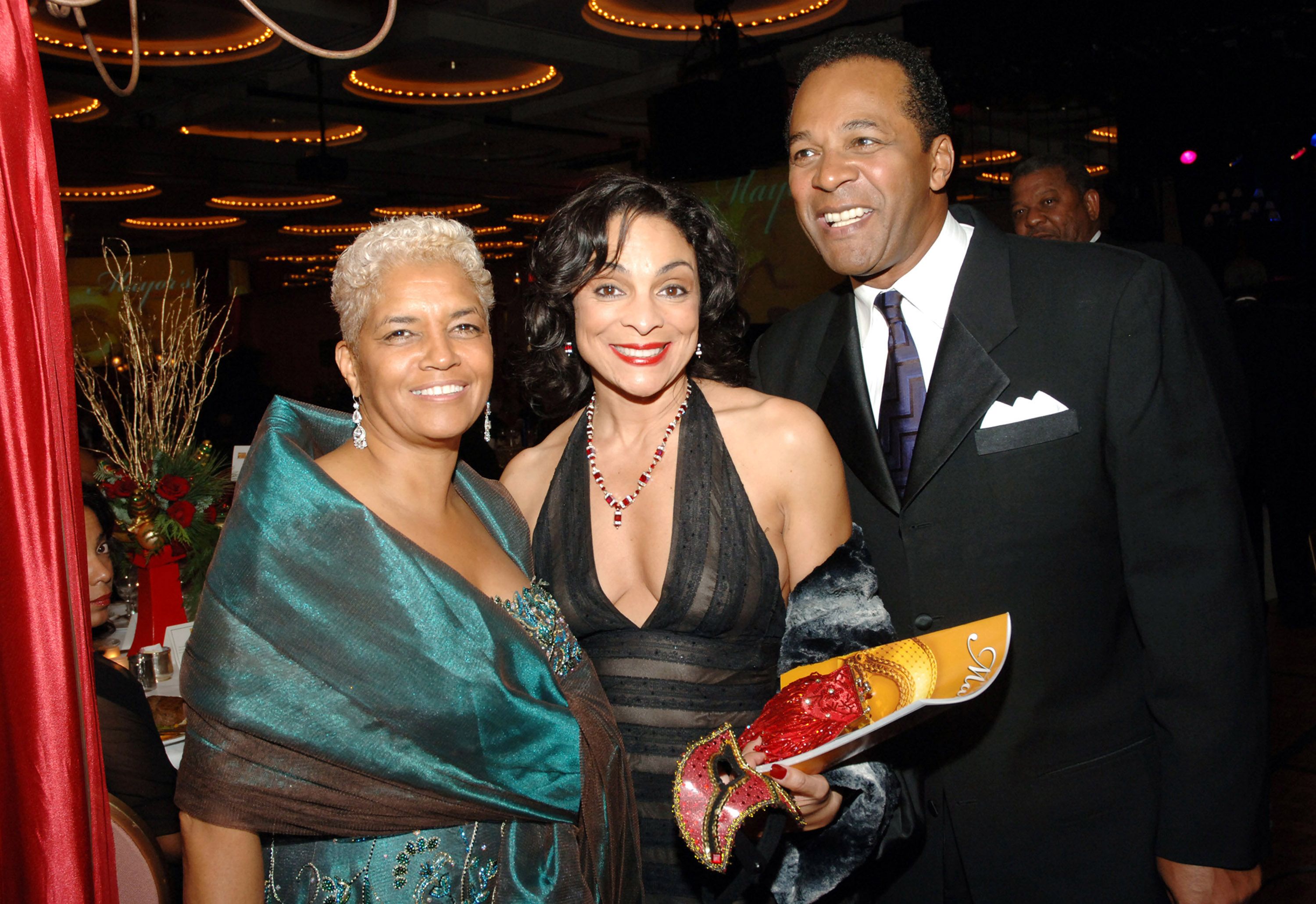 Atlanta Mayor Shirley Franklin, Jasmine Guy and Clifton Davis (Photo by Moses Robinson/WireImage)