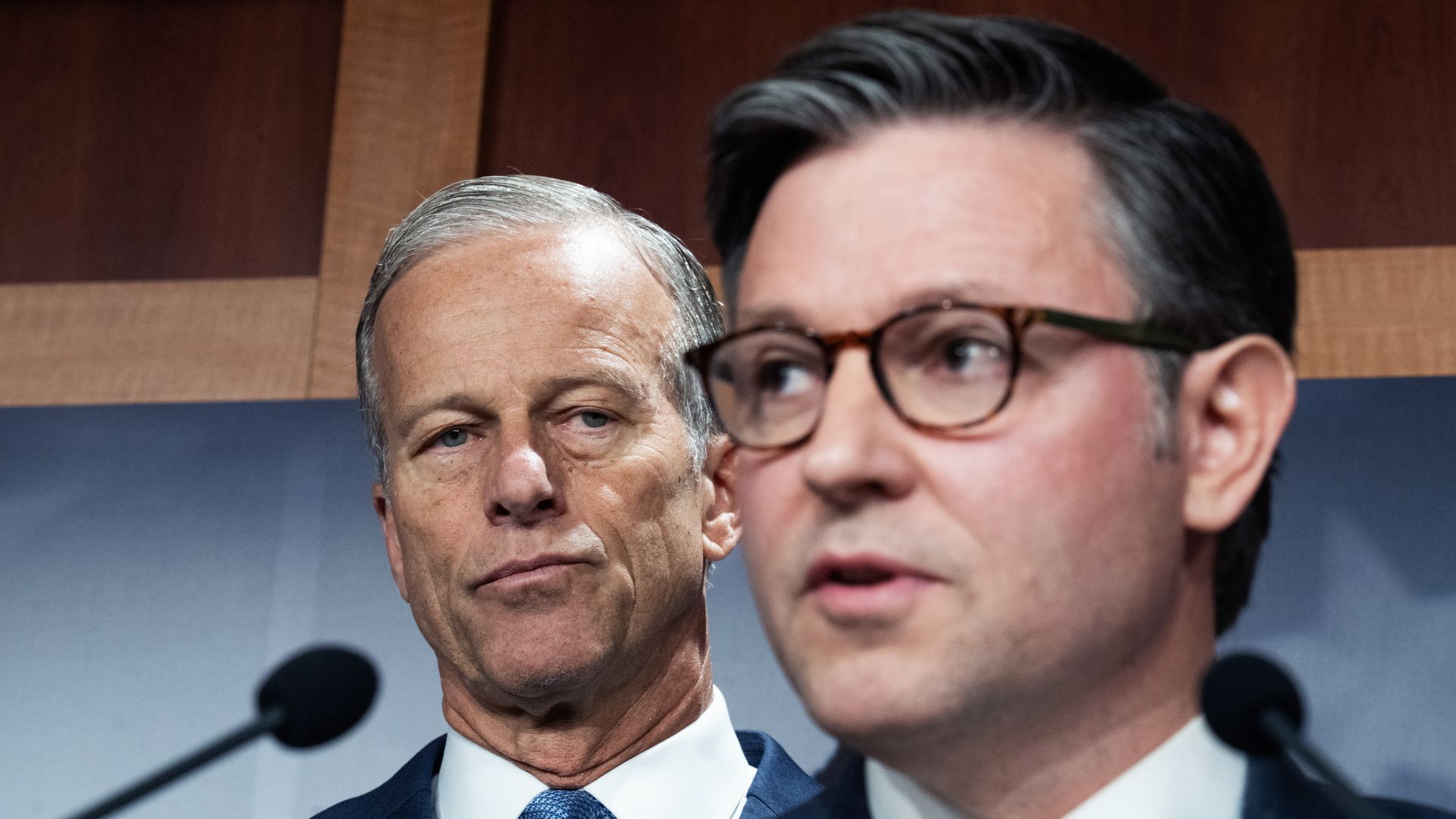 This is John Thune and Mike Johnson