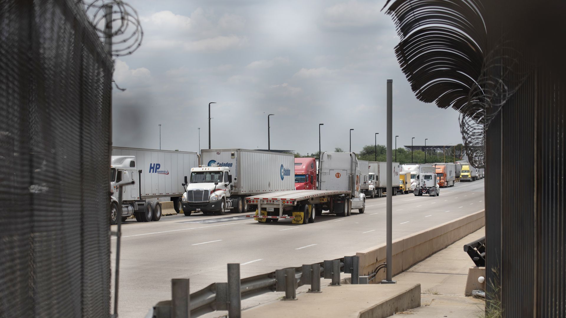 Trucks.