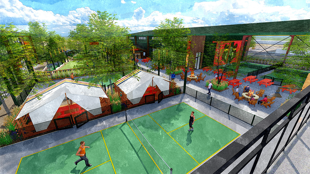 New pickleball restaurant called Camp Pickle considers opening at The