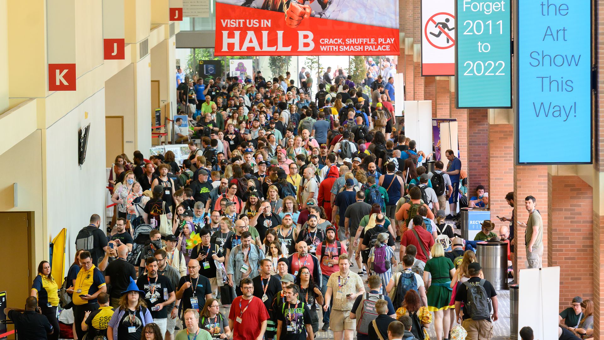 Crowd at Gen Con 2025