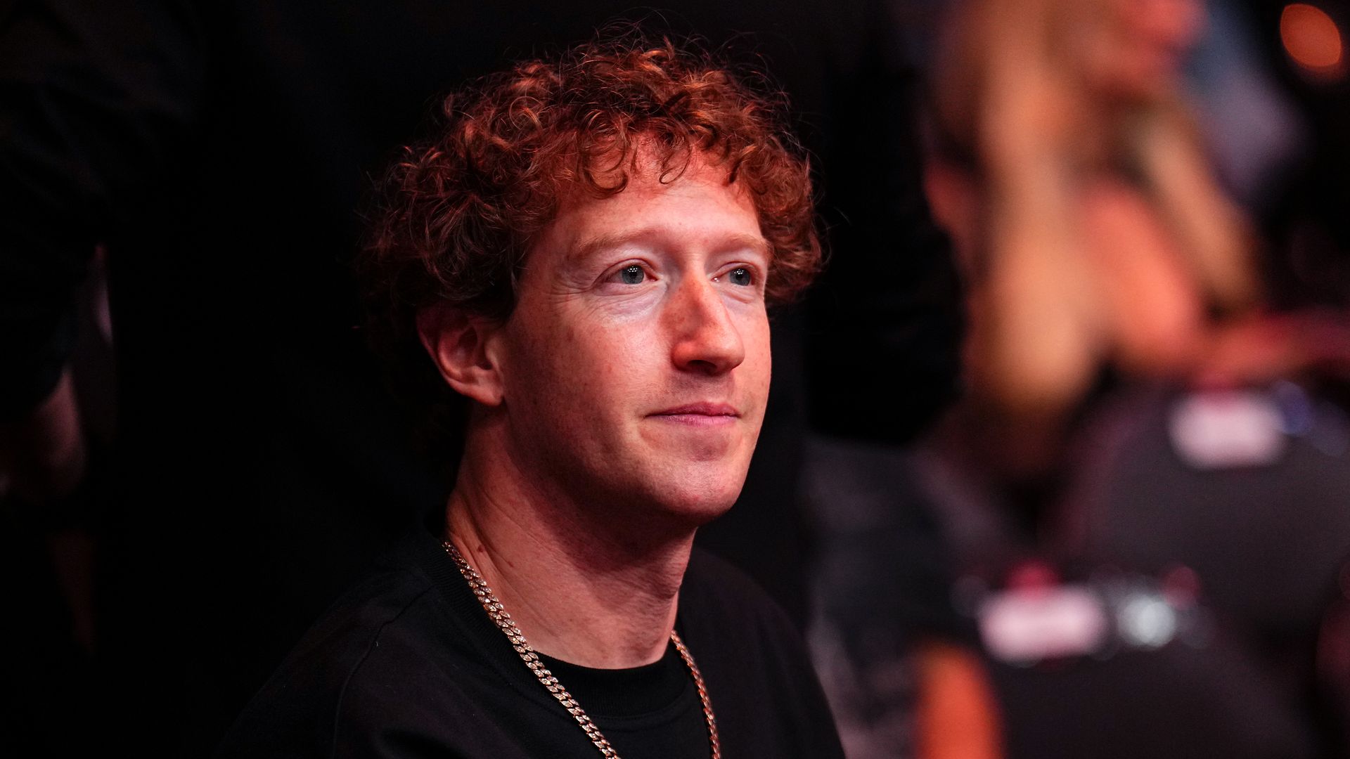 Mark Zuckerberg at a UFC fight.
