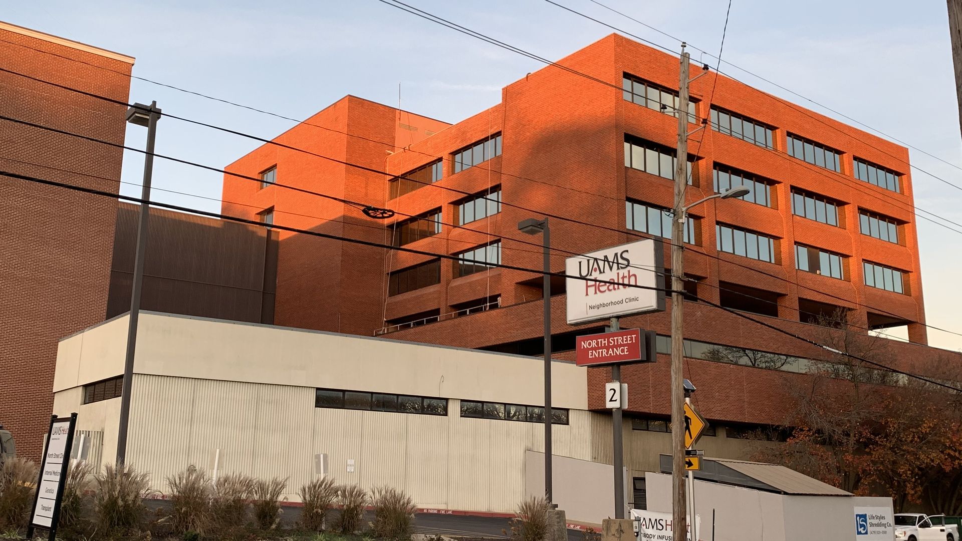 A photo of University of Arkansas Medical Sciences.