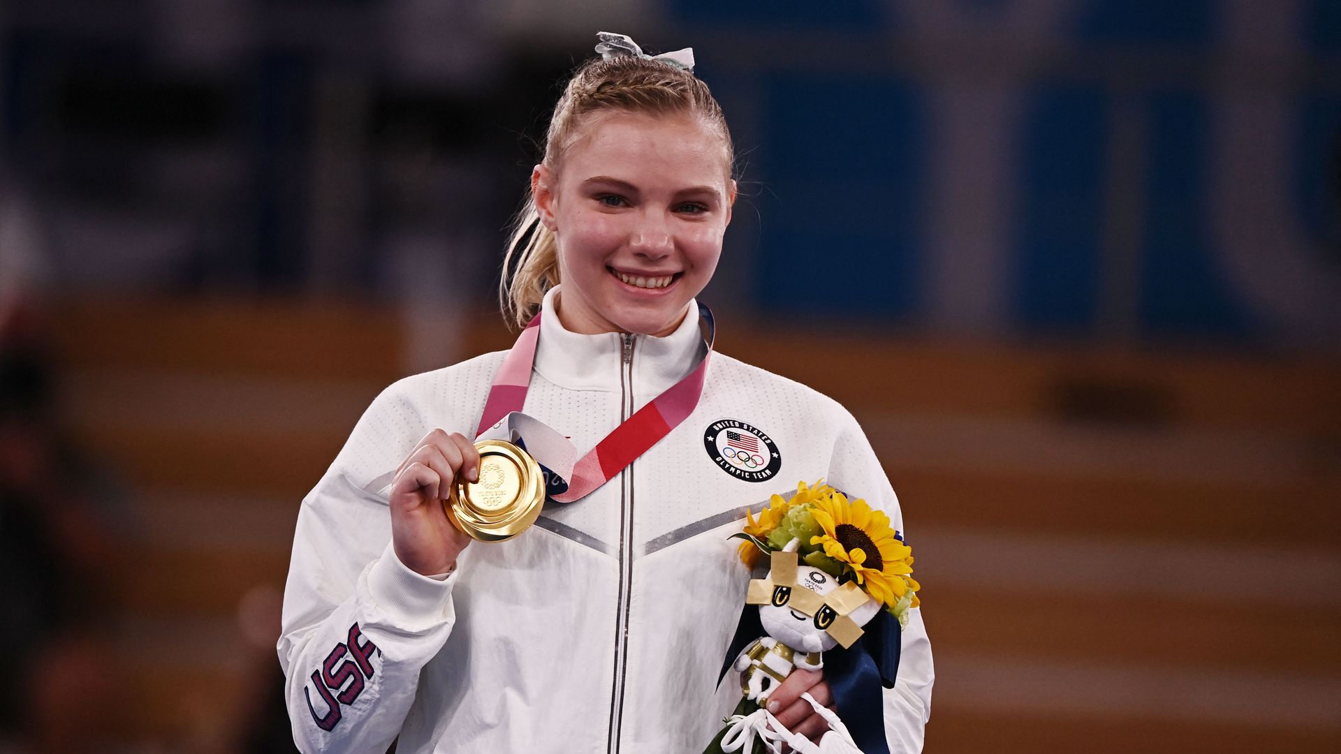 U.S. gymnast Jade Carey wins Olympic gold in floor exercise final
