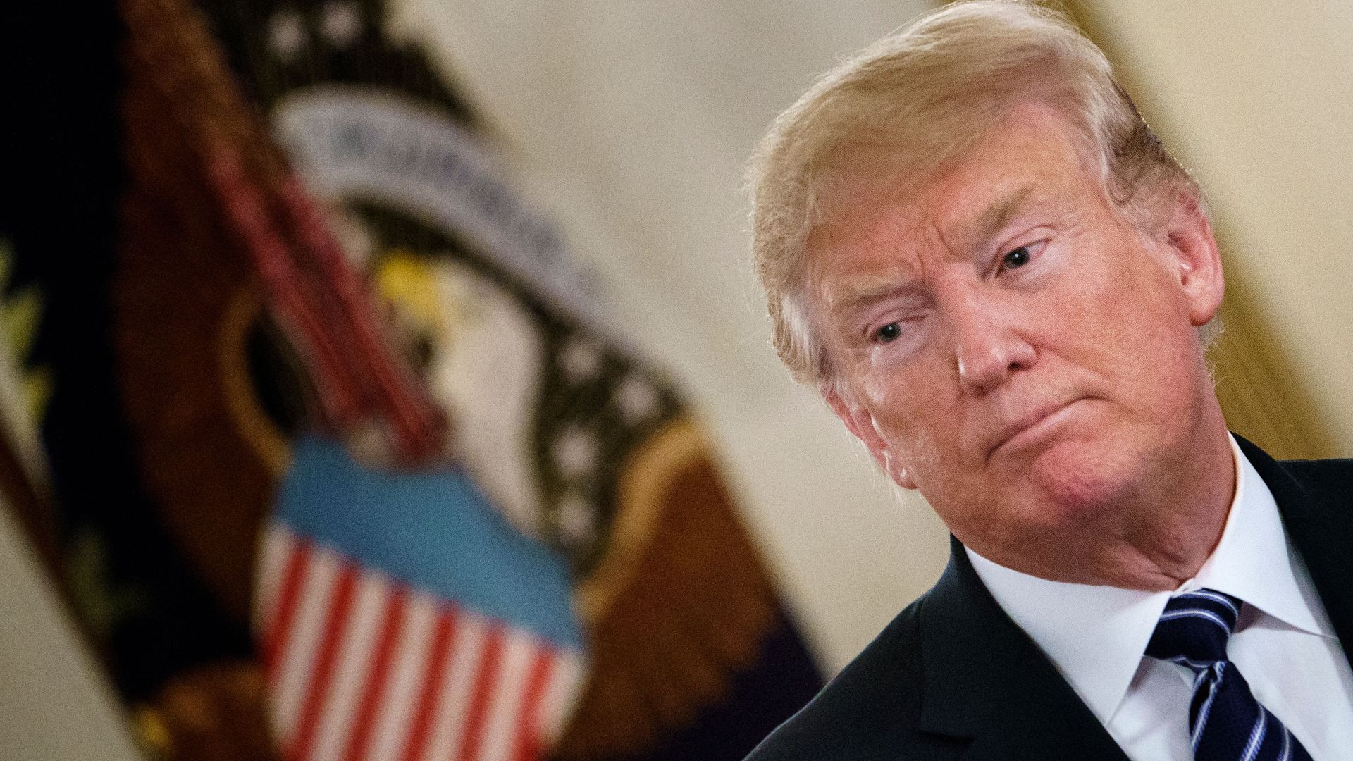 President Trump. Photo: Brendan Smialowski/AFP/Getty Images