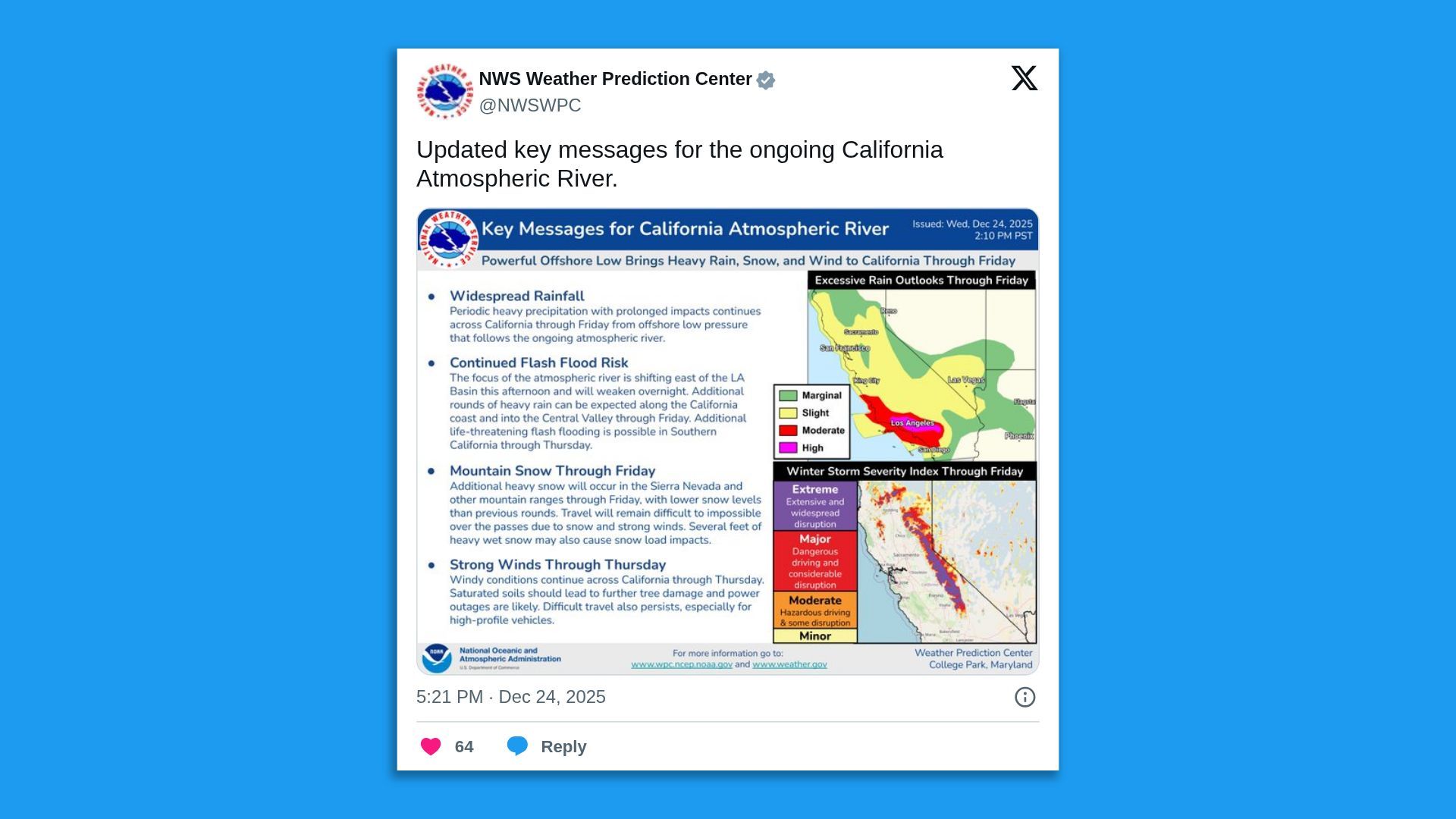 Photos: Storm slamming Southern California with flooding rains triggers evacuations