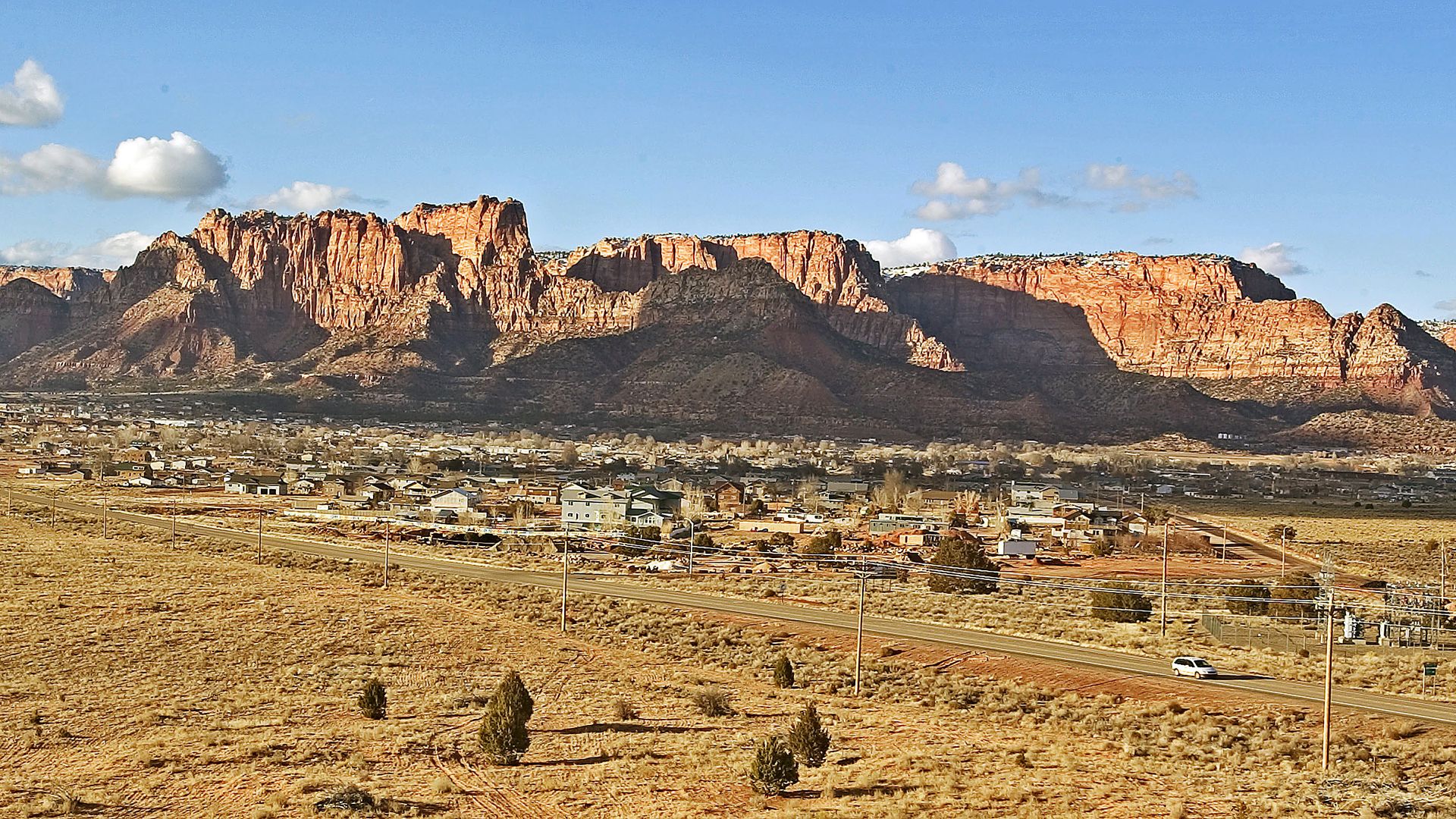 Colorado City, on the Utah-Arizona border, is home to the Fundamentalist Church of Jesus Christ of Latter-day Saints. Photo: George Frey/Getty Images