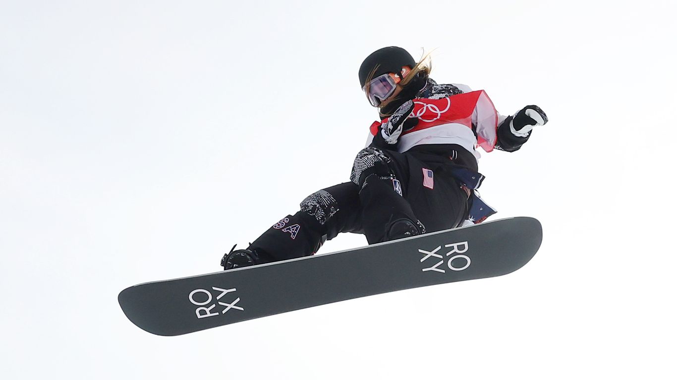 U.S. snowboarder Chloe Kim wins second Olympic gold