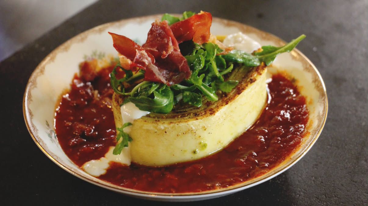 A recent "Rosso" dinner featured tomatoes as the secret ingredient. 