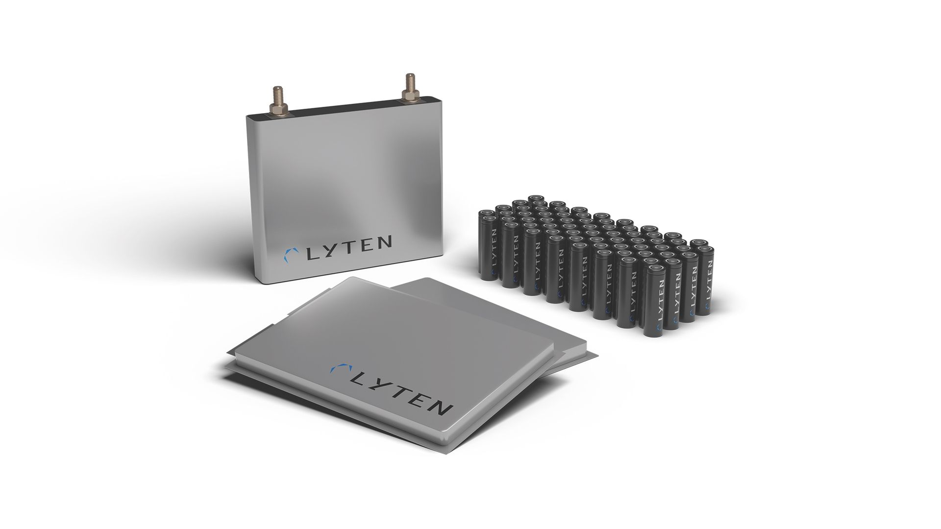 Lyten's batteries and battery packs, which use 3D graphene, lithium and sulfur. 