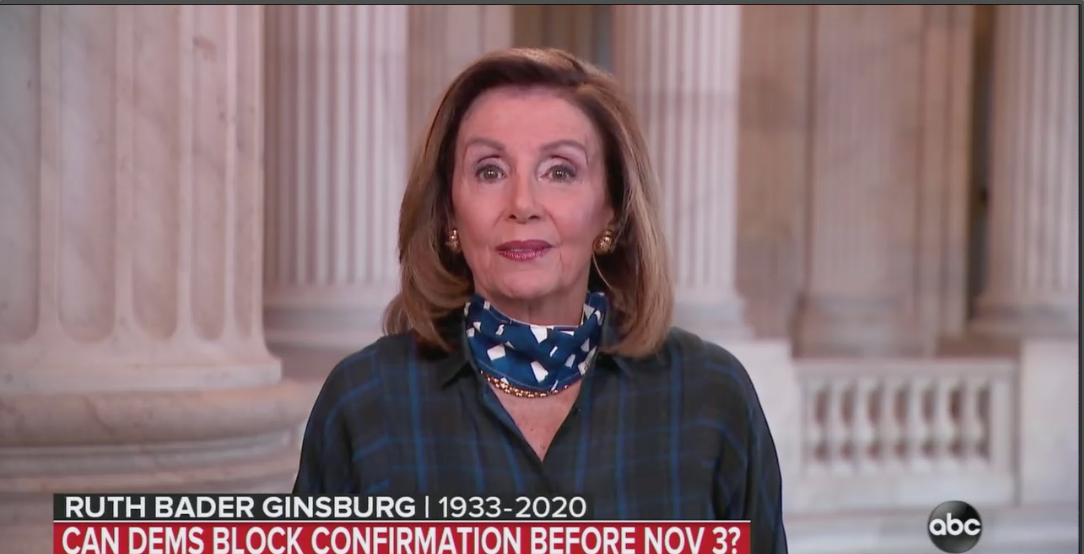 Pelosi Trump Wants To Crush Affordable Care Act With Ginsburg Replacement Axios