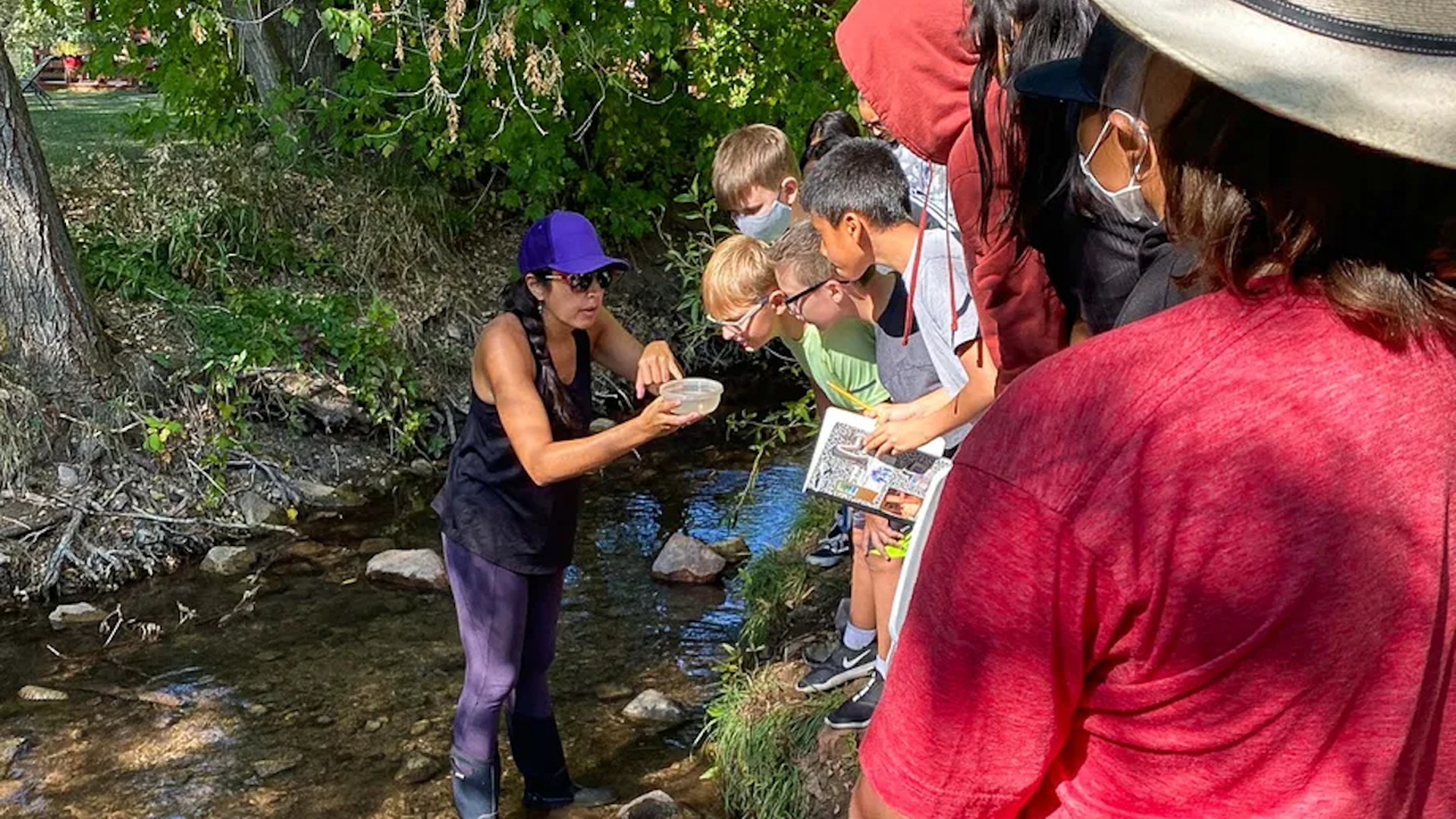 Autumn Rivera during a field trip with her students from Glenwood Springs Middle School. Photo courtesy of Autumn Rivera